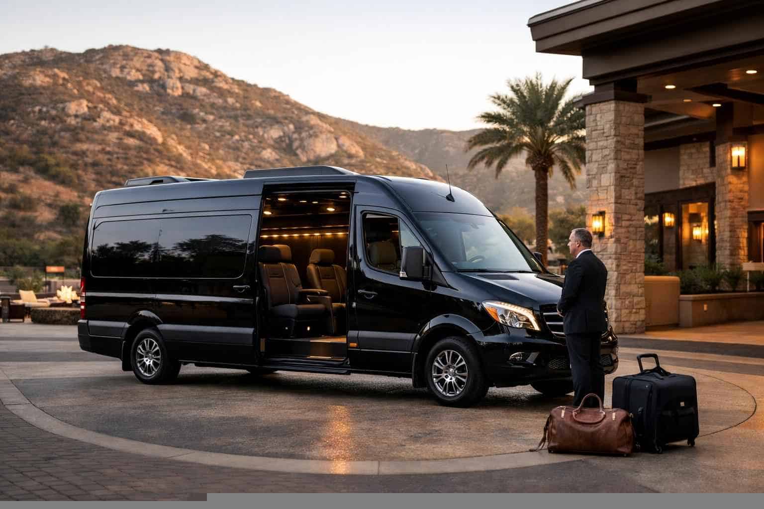 Sprinter Van Rental with Driver Near Me Poway CA
