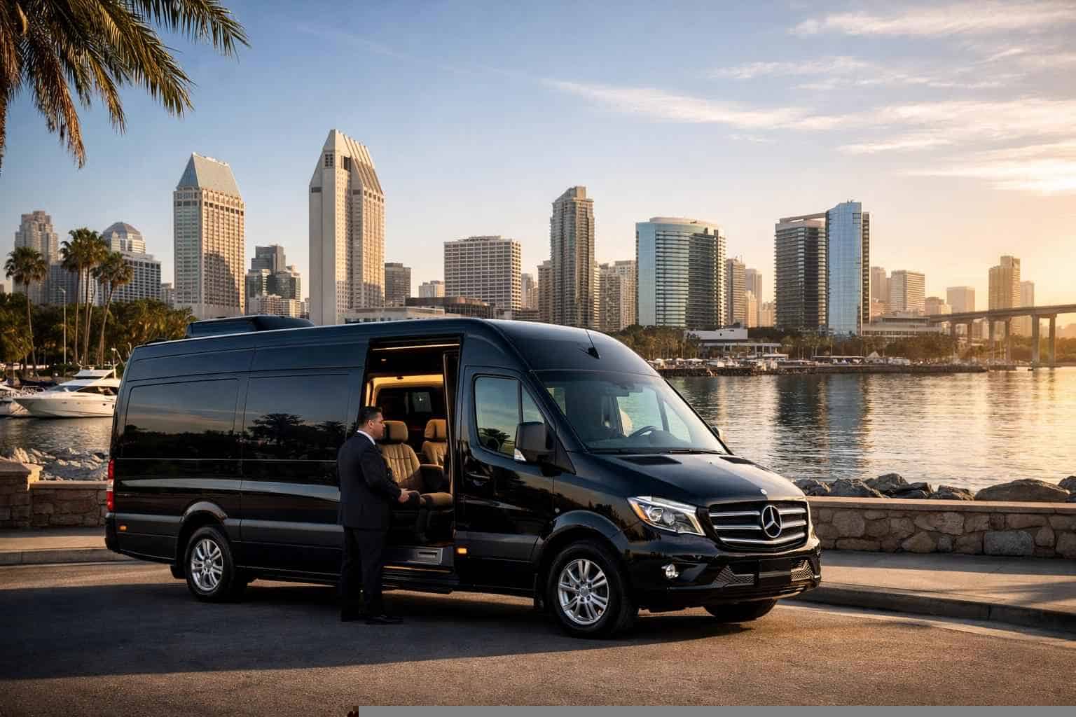 Sprinter Van Rental with Driver Near Me San Diego CA