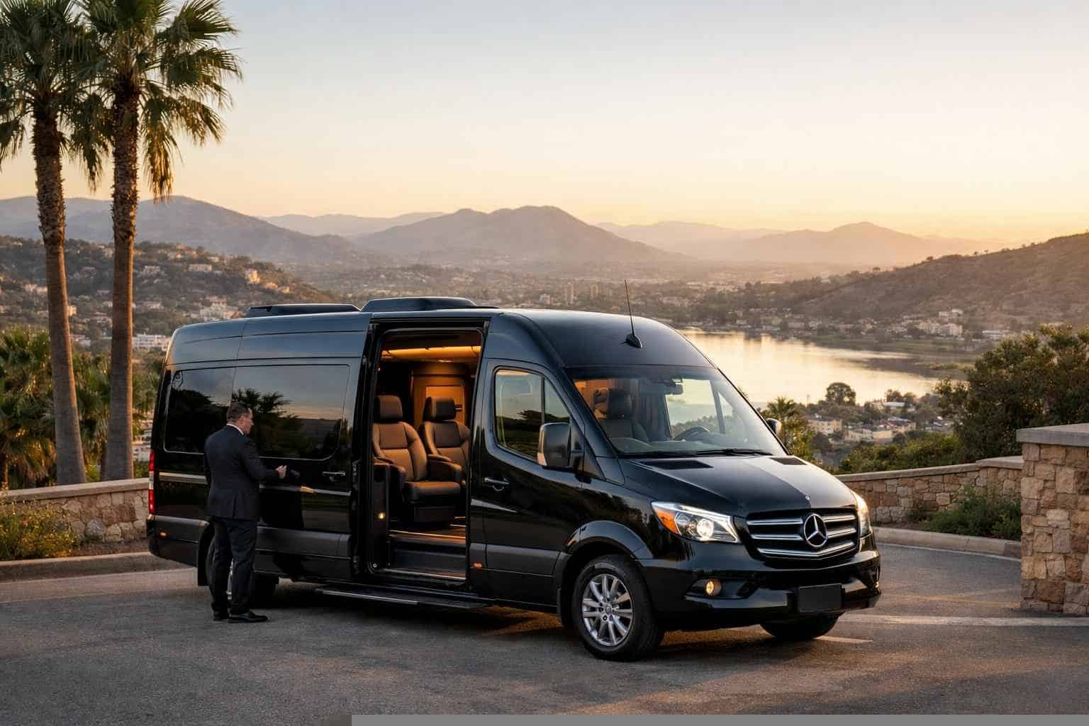 Sprinter Van Rental with Driver Near Me San Marcos CA