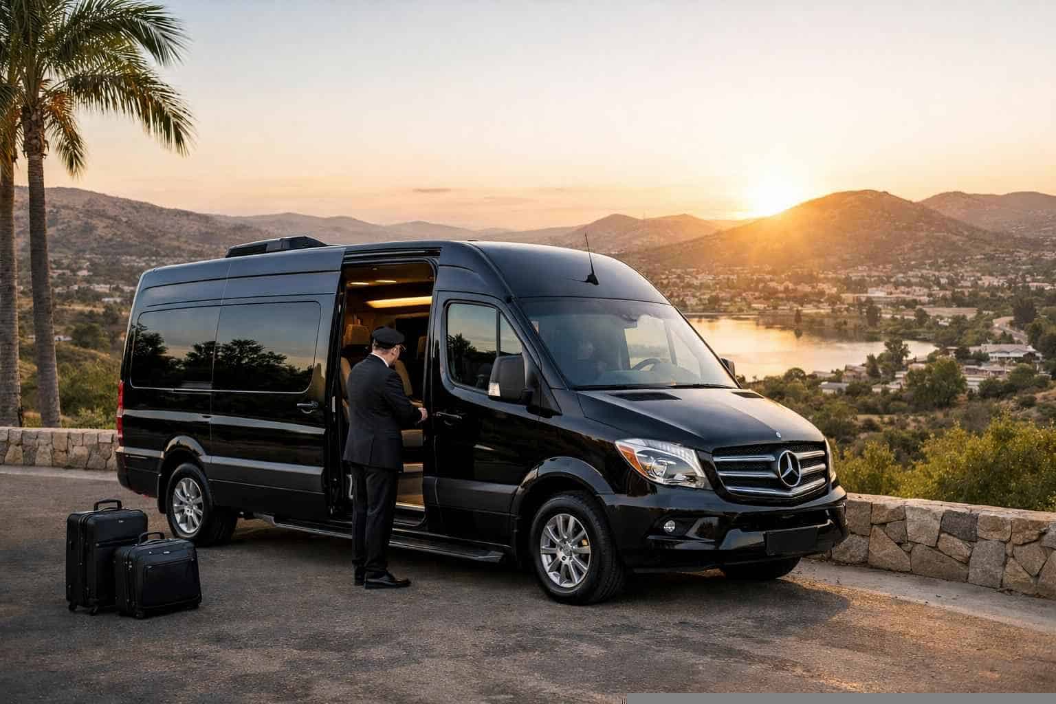 Sprinter Van Rental with Driver Near Me Santee CA