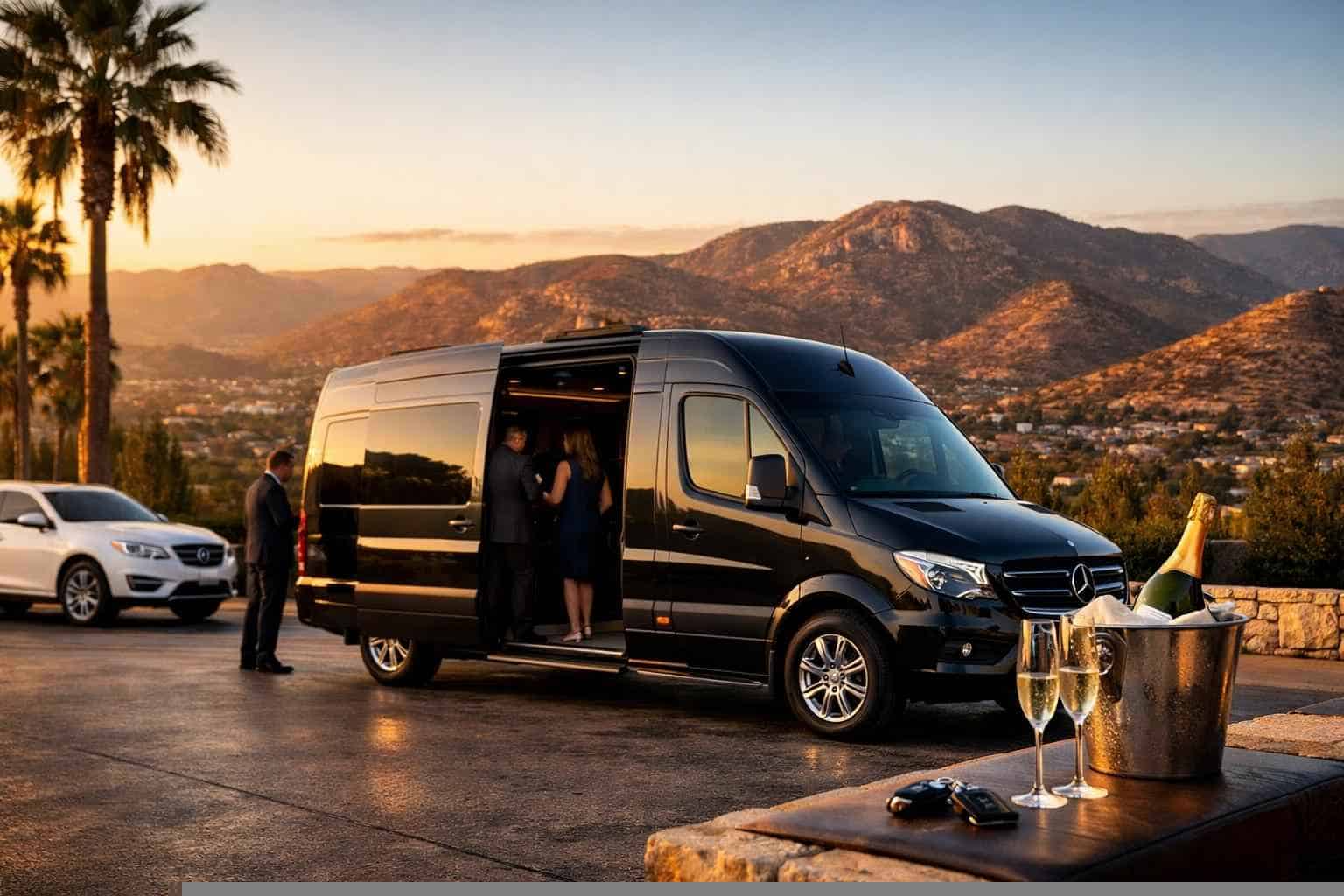 Sprinter Van Rental with Driver Prices in El Cajon CA