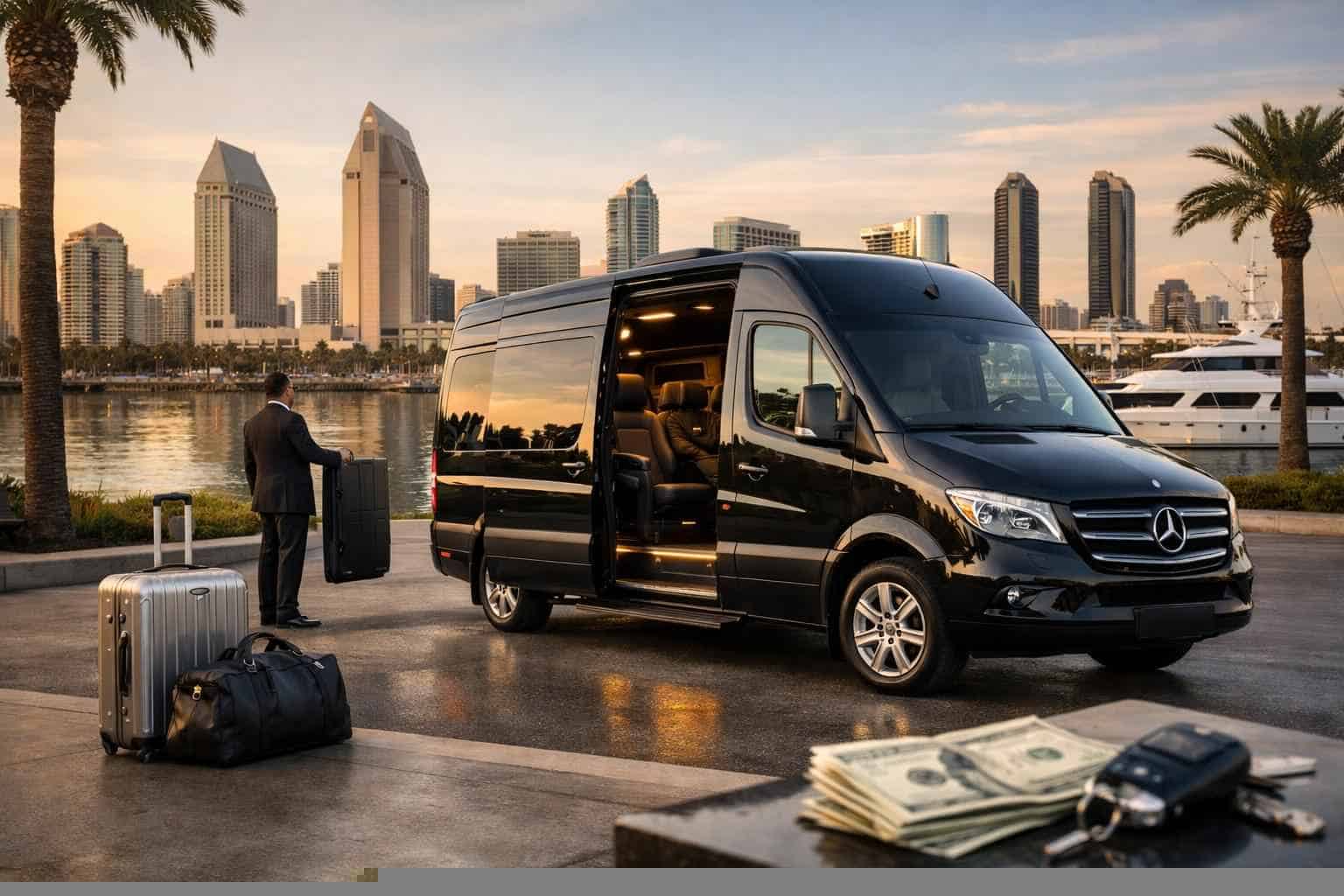 Sprinter Van Rental with Driver Prices in National City CA