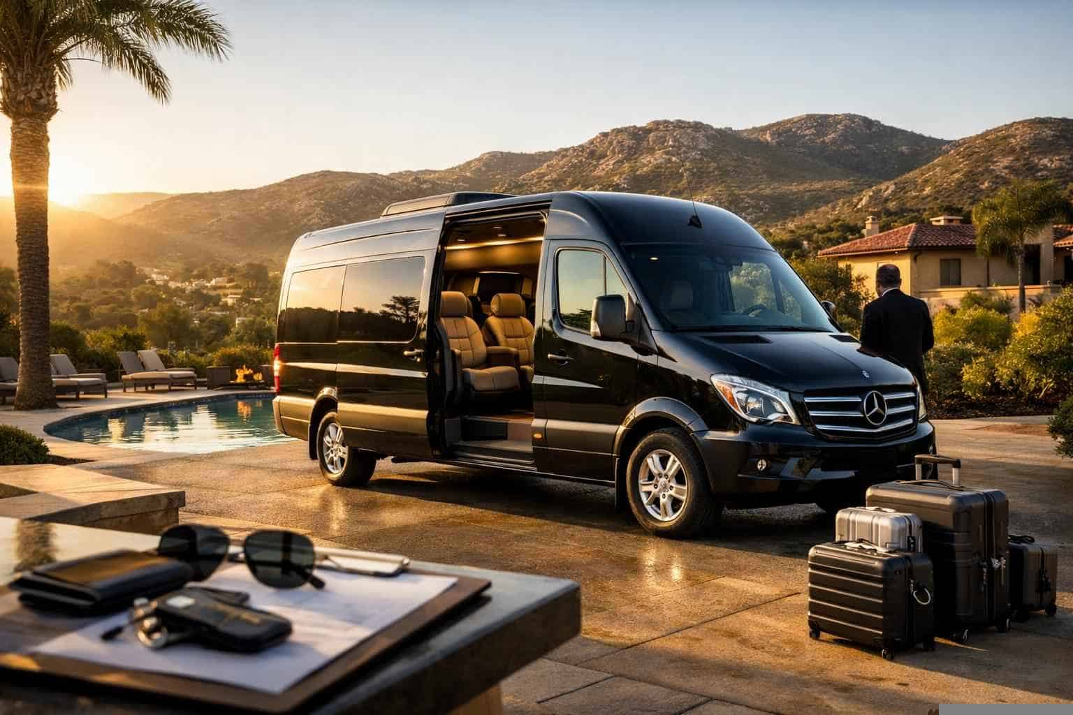 Sprinter Van Rental with Driver Prices in Poway CA