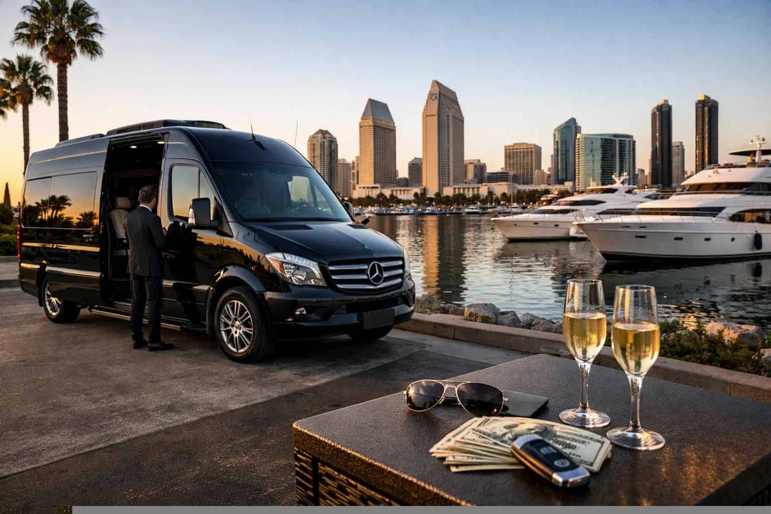 Sprinter Van Rental with Driver Prices in San Diego CA
