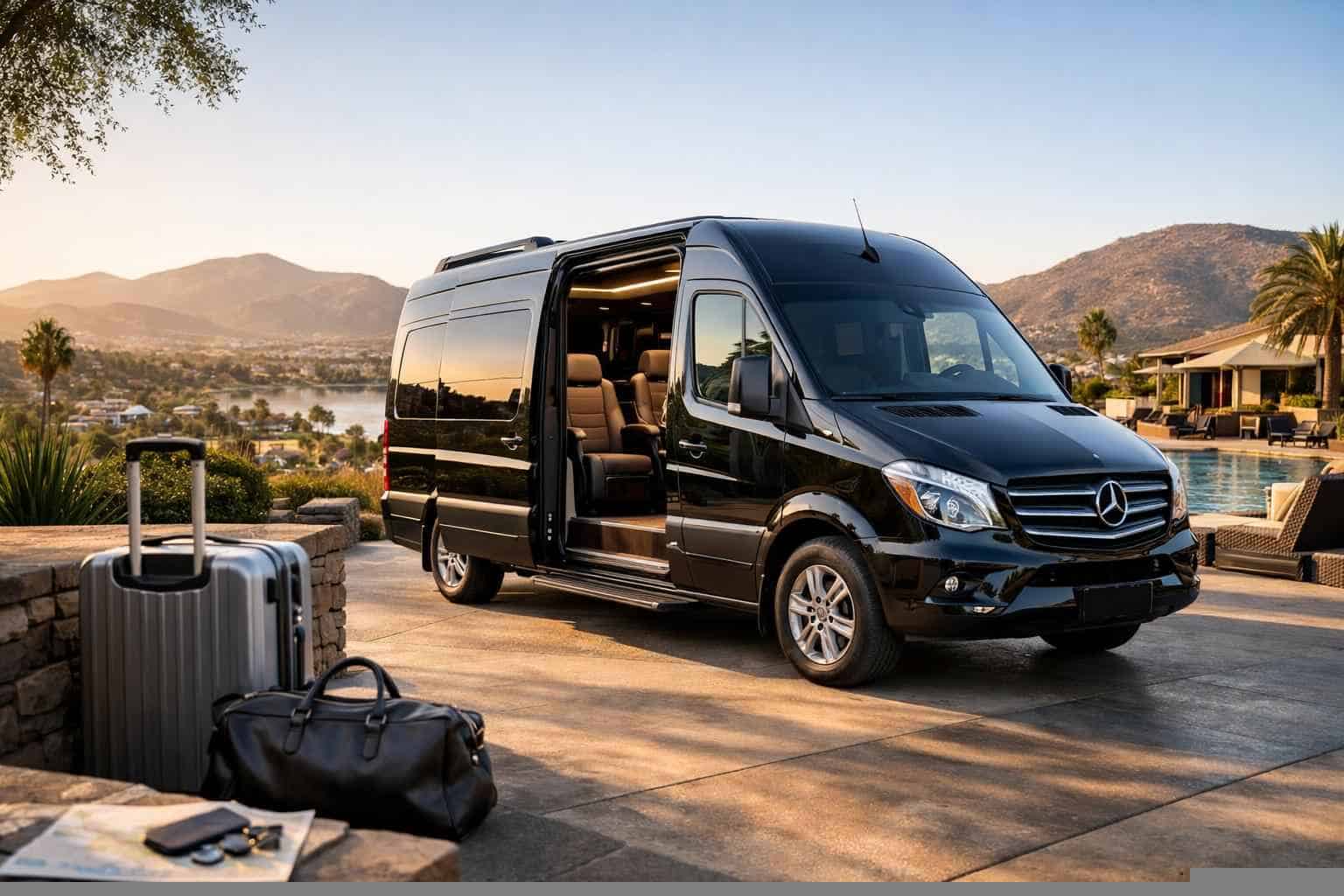 Sprinter Van Rental with Driver Prices in Santee CA