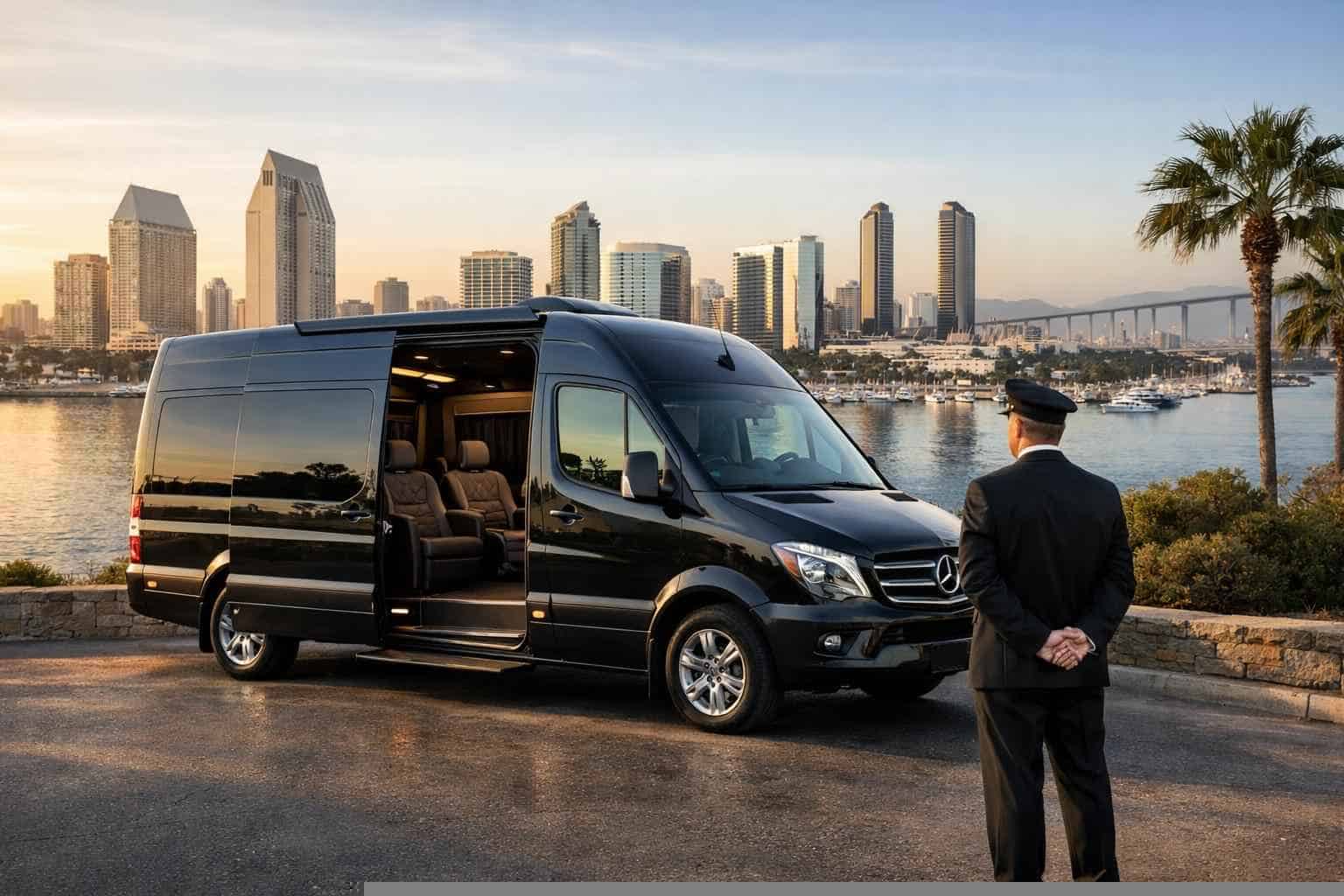 Sprinter Van Rental with Driver San Diego CA