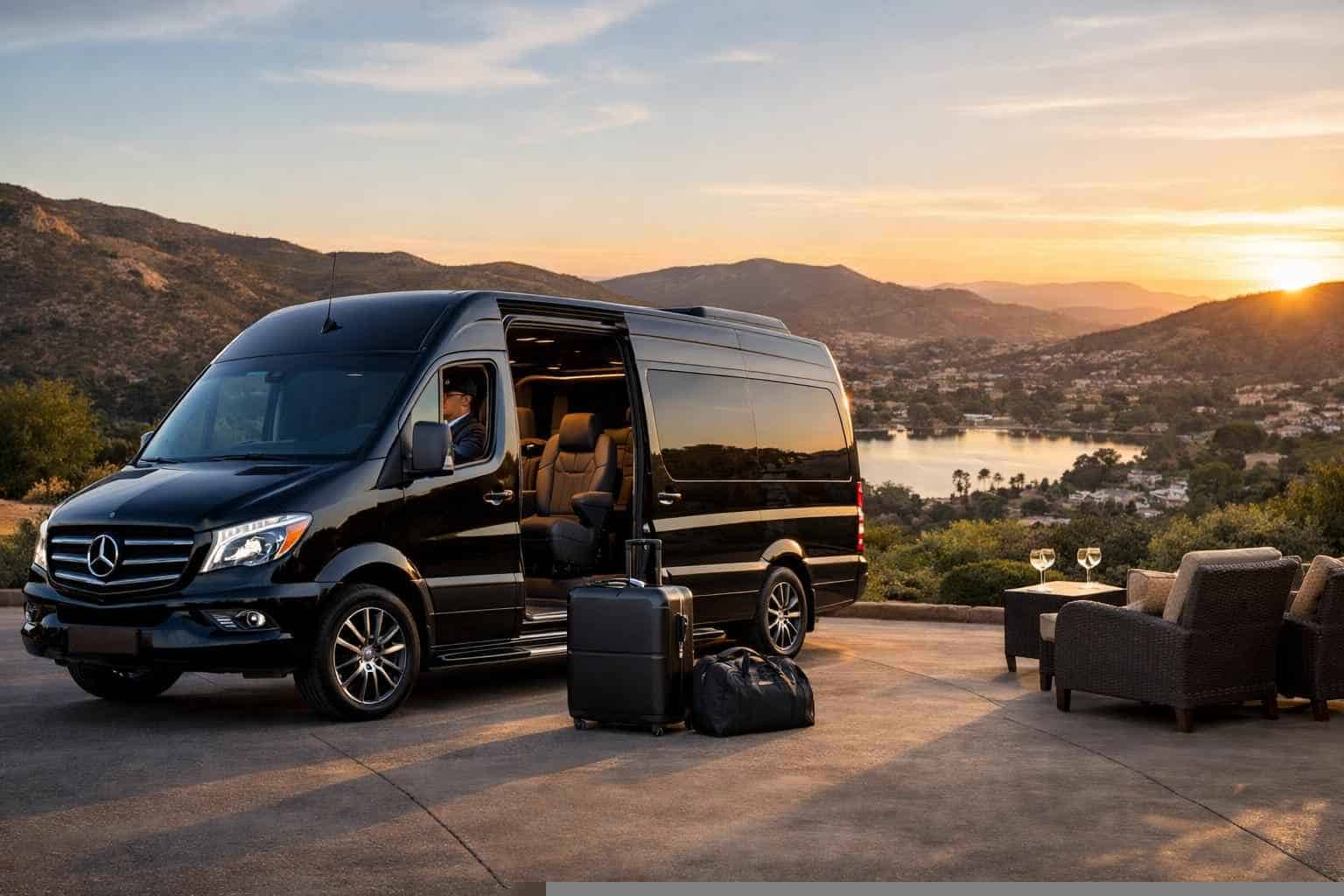 Sprinter Van Rental with Driver Santee CA