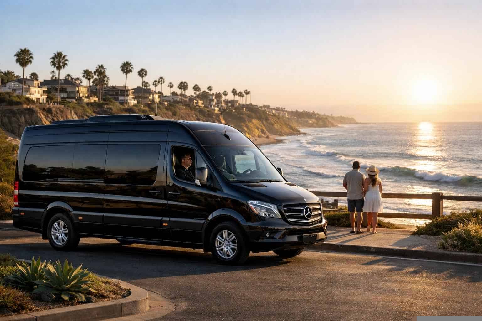 Sprinter Van Rental with Driver Services in Carlsbad