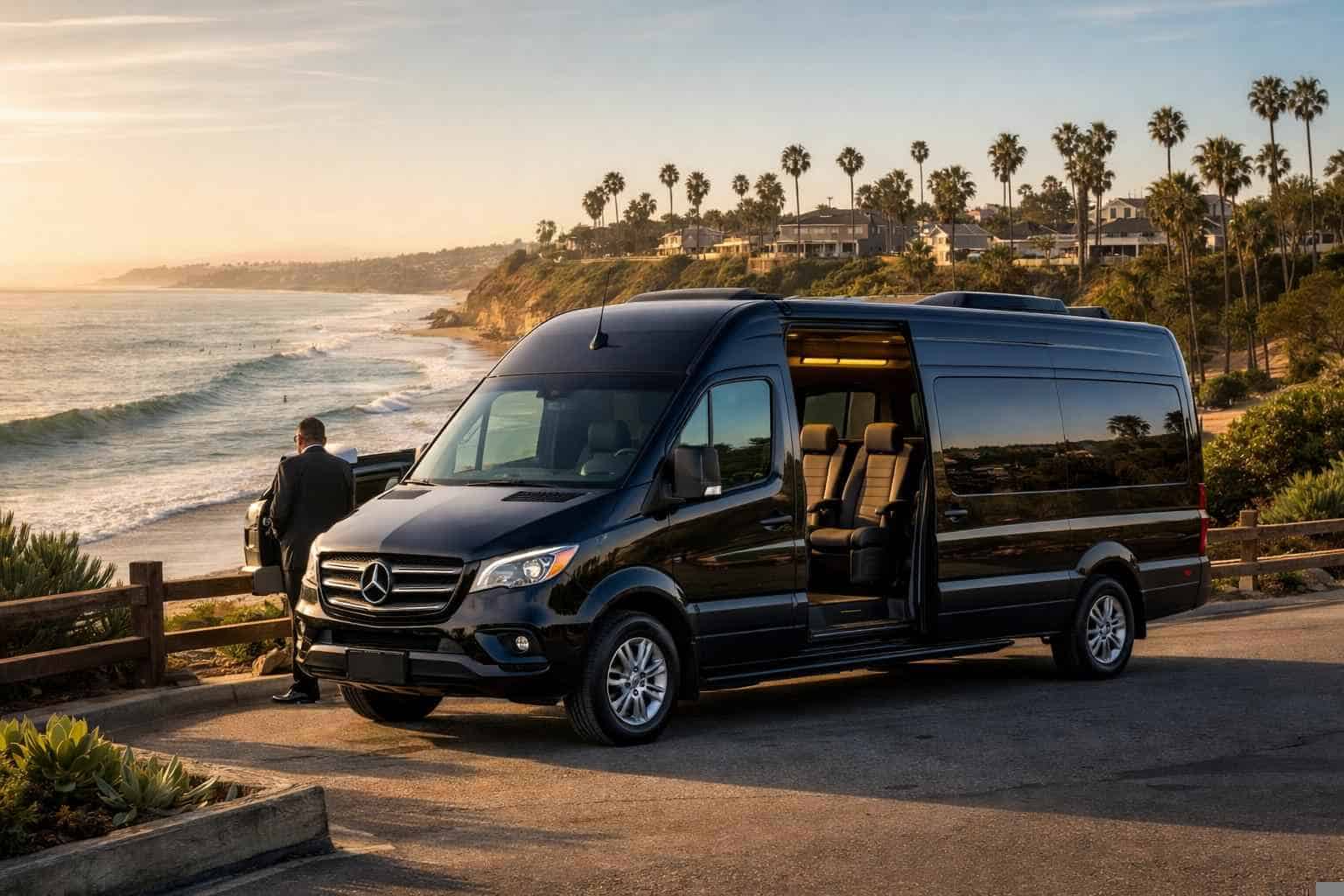 Sprinter Van Rental with Driver Services in Encinitas