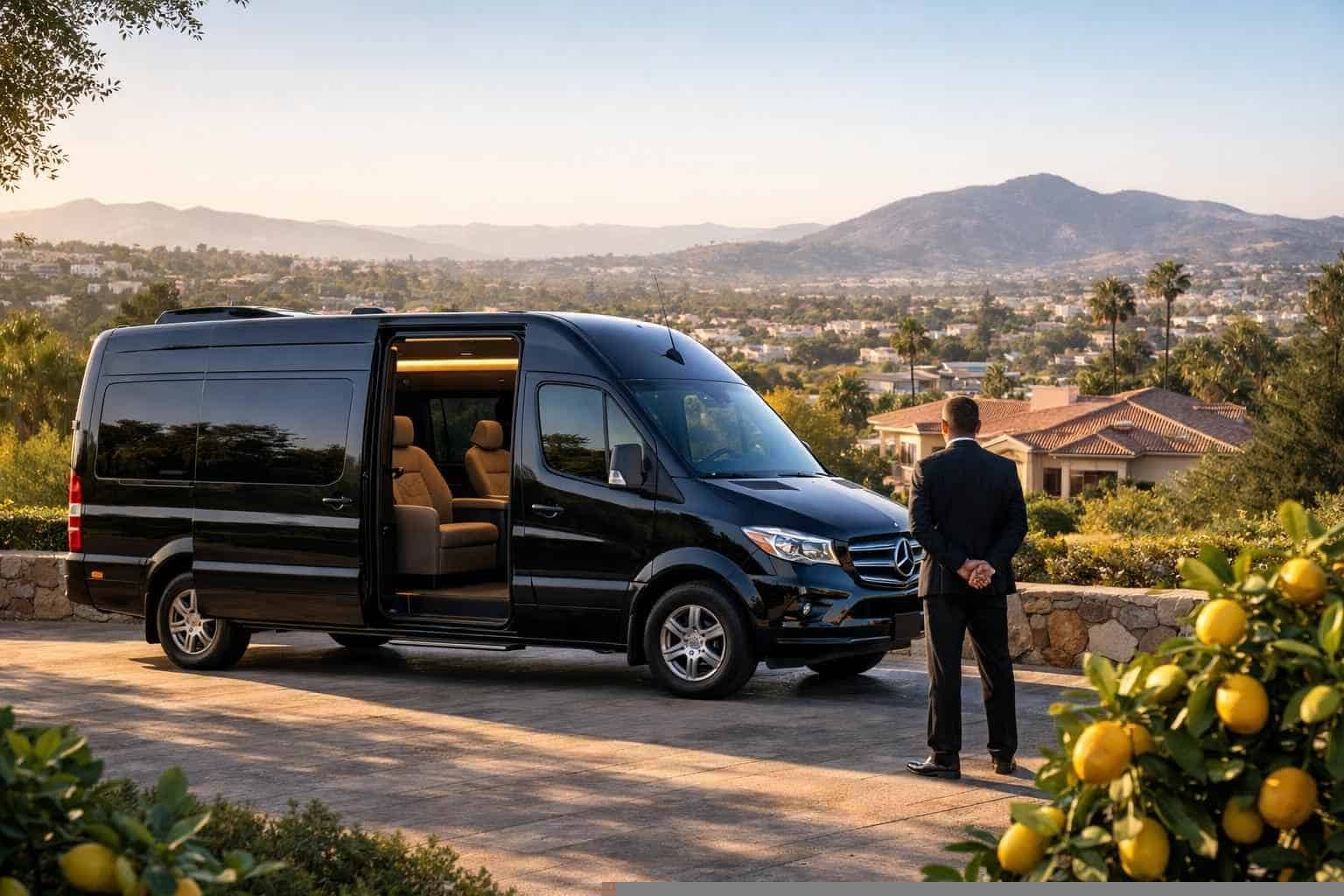 Sprinter Van Rental with Driver Services in Lemon Grove