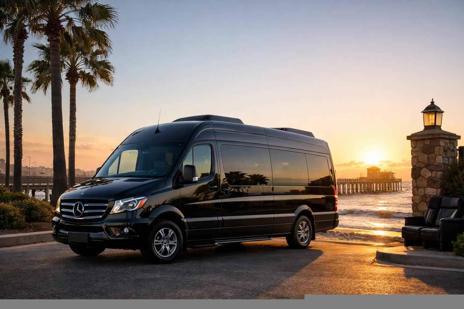 Sprinter Van Rental with Driver Services in Oceanside