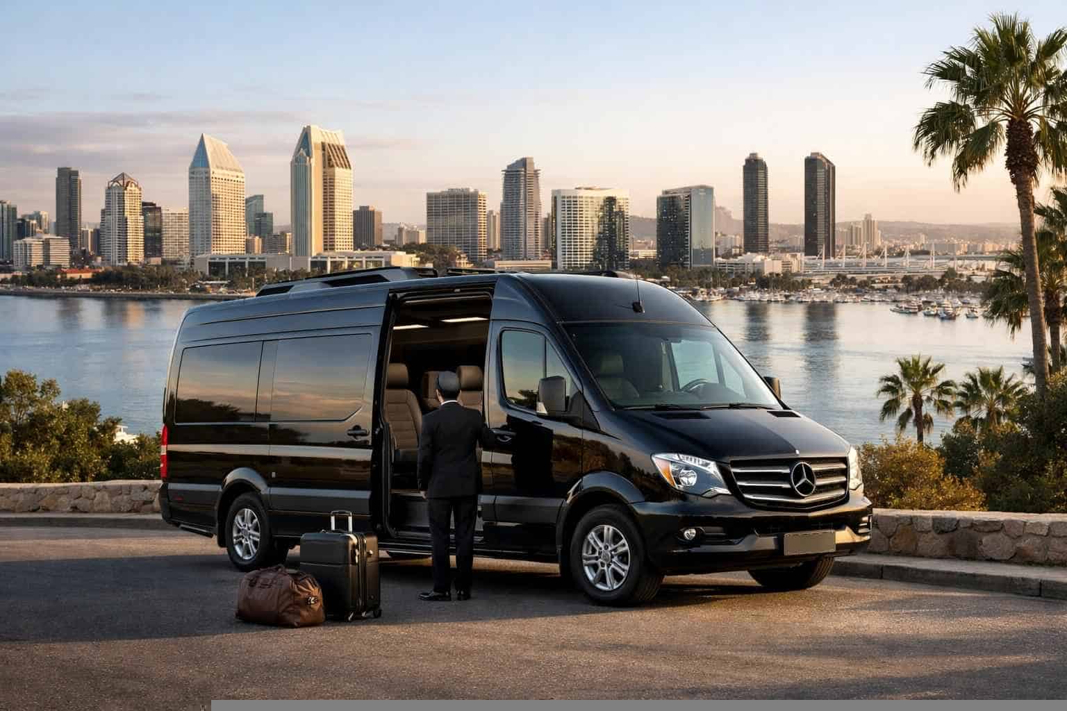 Sprinter Van Rental with Driver Services in San Diego