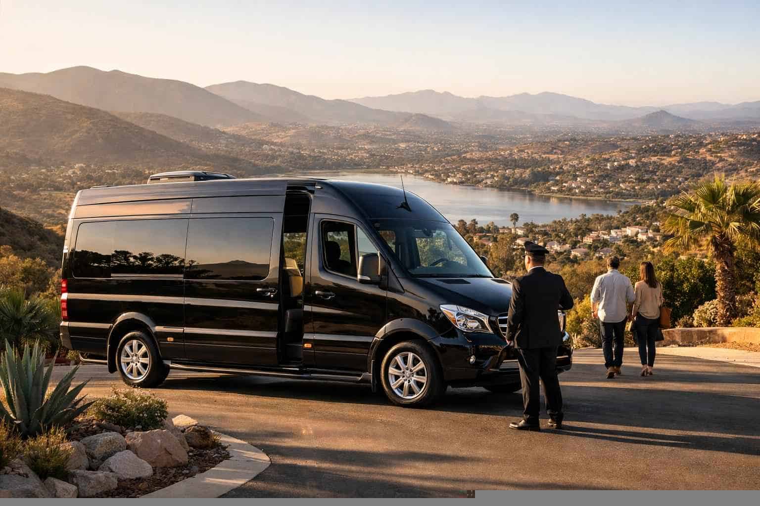 Sprinter Van Rental with Driver Services in San Marcos