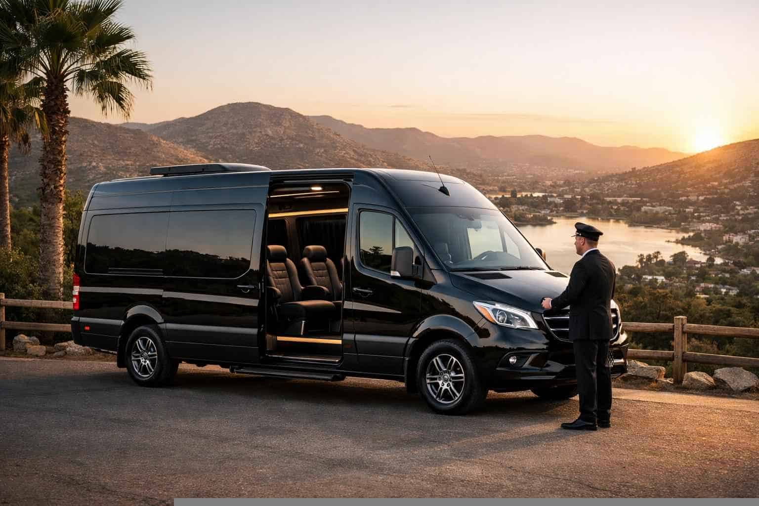 Sprinter Van Rental with Driver Services in Santee