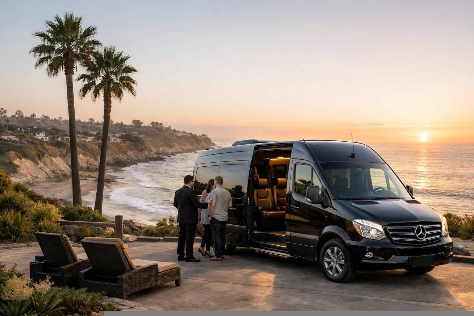 Sprinter Van Rental with Driver Services in Solana Beach