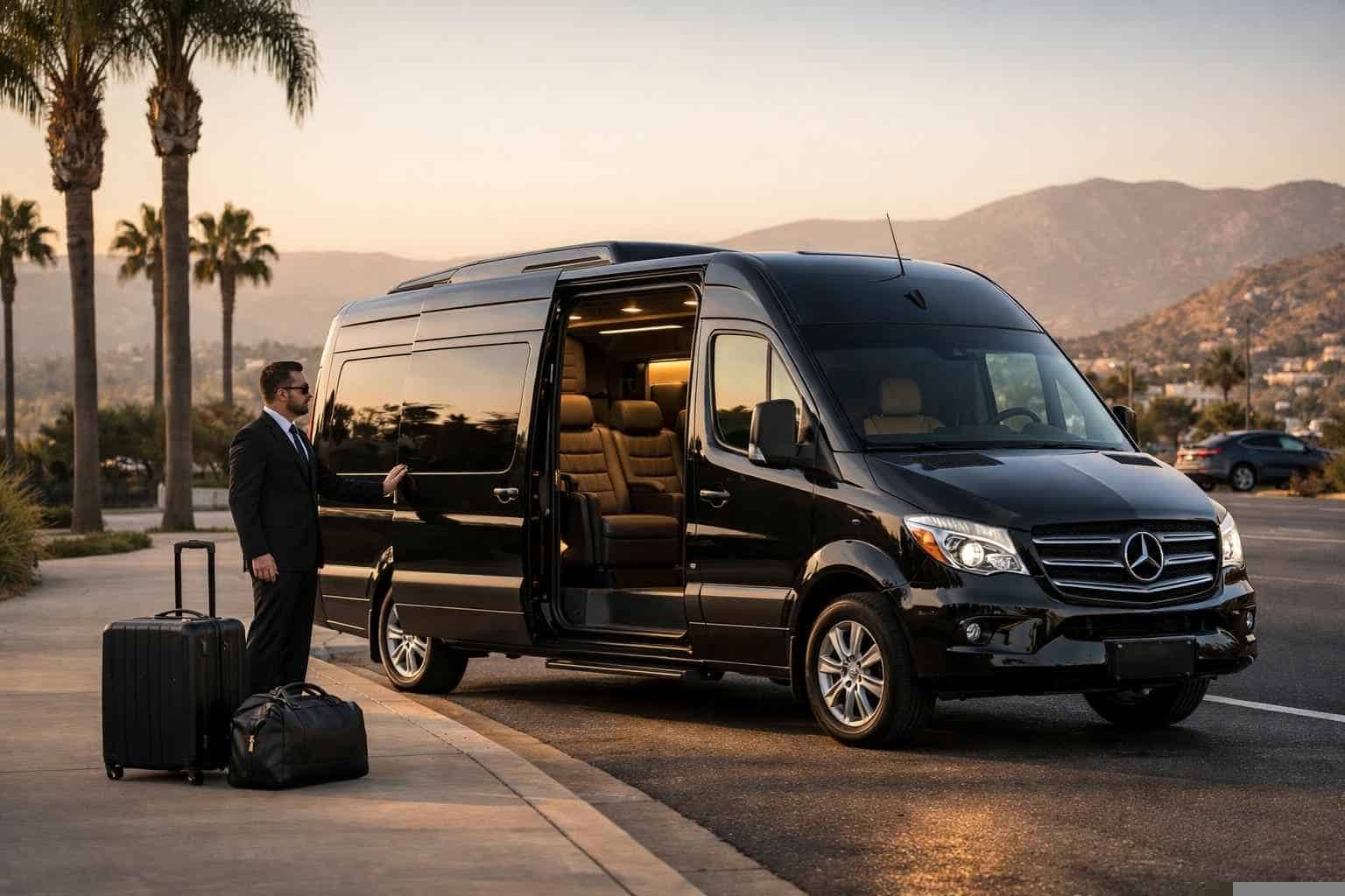 Sprinter Van Service with Driver El Cajon CA