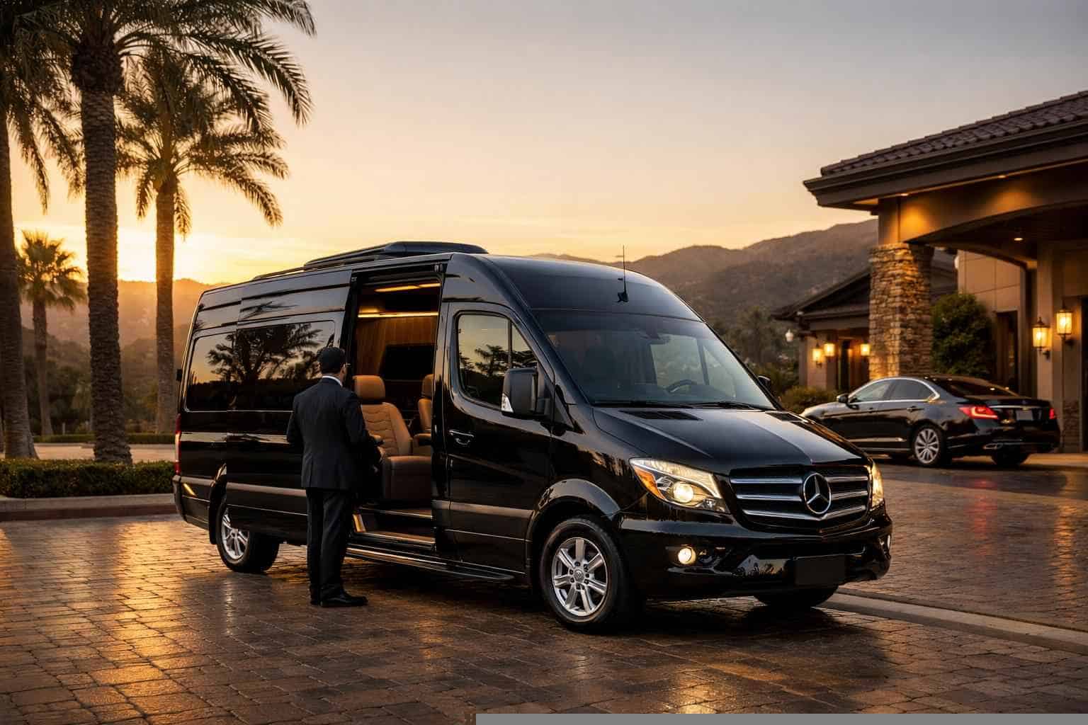 Sprinter Van Service with Driver Escondido CA