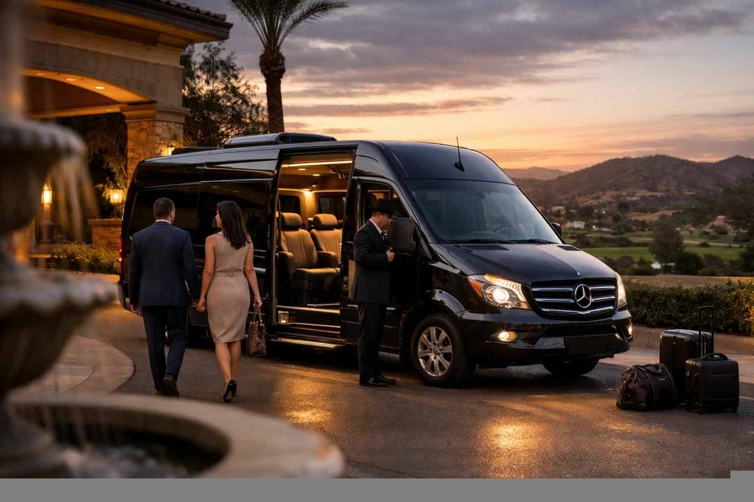 Sprinter Van Service with Driver Poway CA