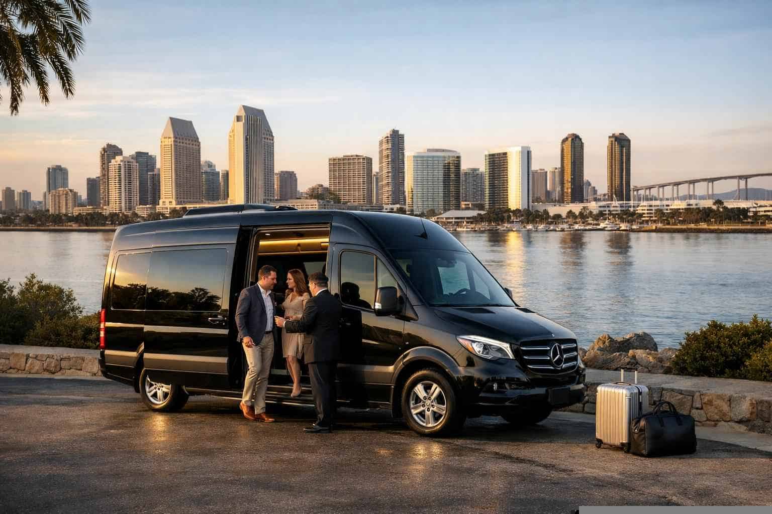 Sprinter Van Service with Driver San Diego CA