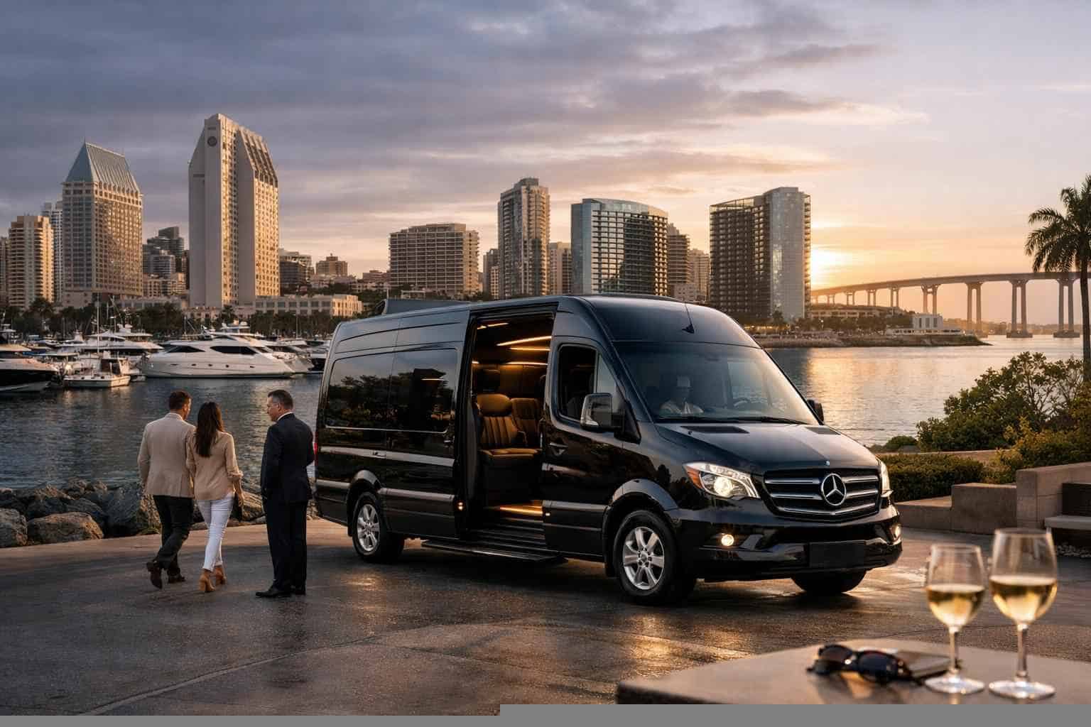 Sprinter Vans with Driver in San Diego California