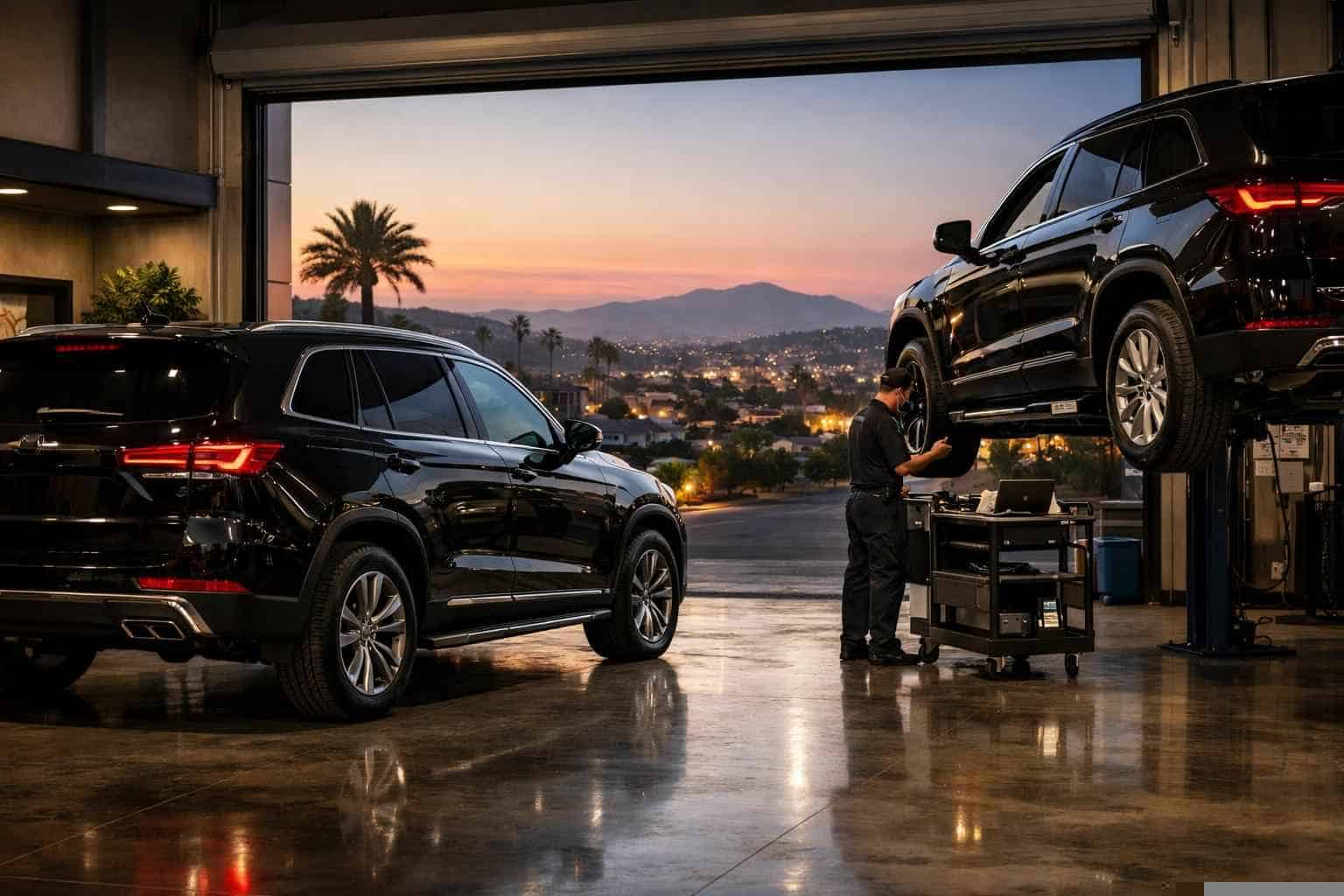 SUV Car Service Near Me Vista CA