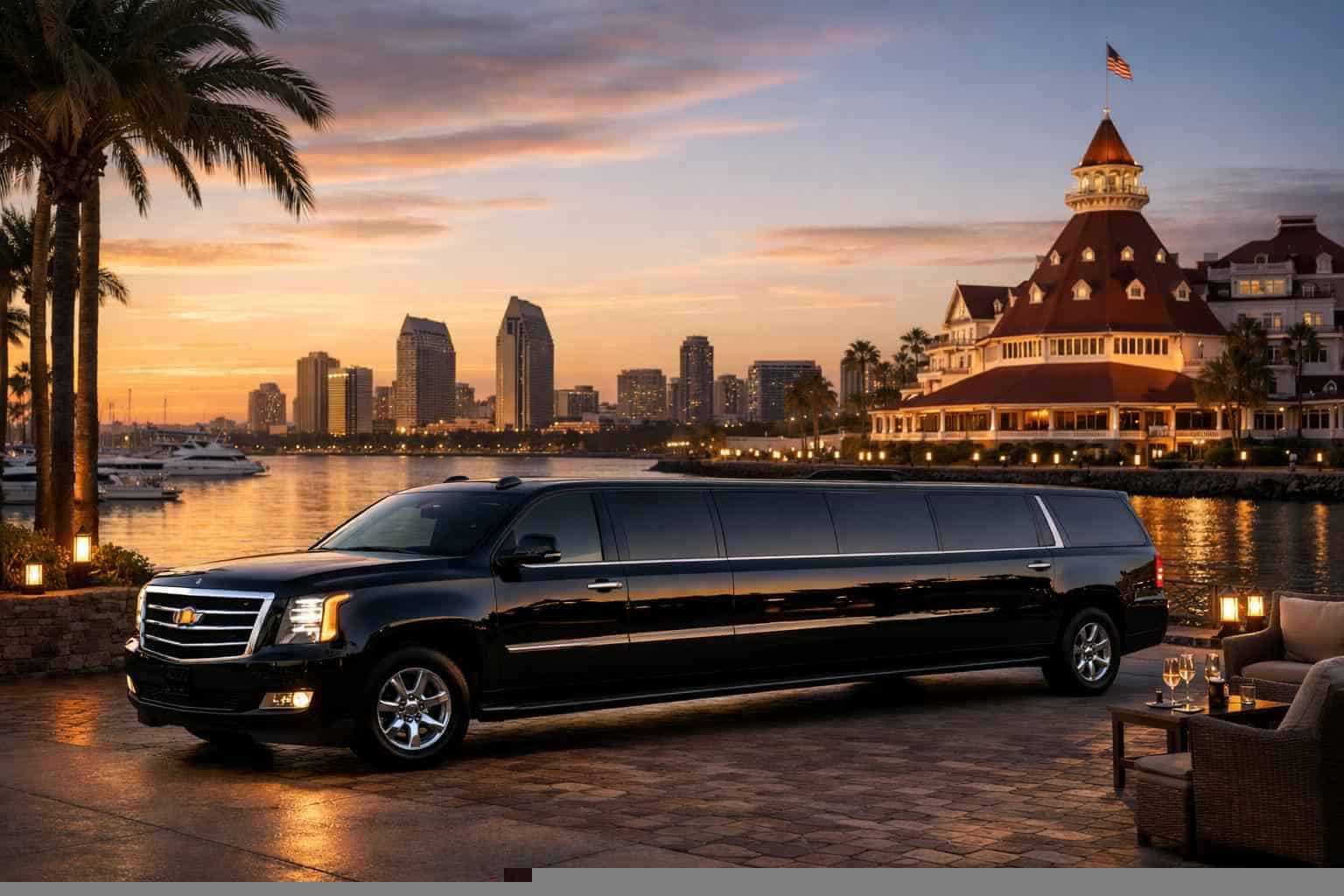 SUV Limousine Rental in Coronado CA