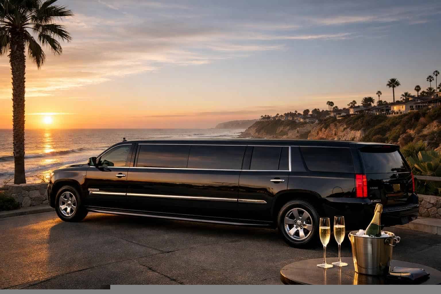 SUV Limousine Rental in Solana Beach CA