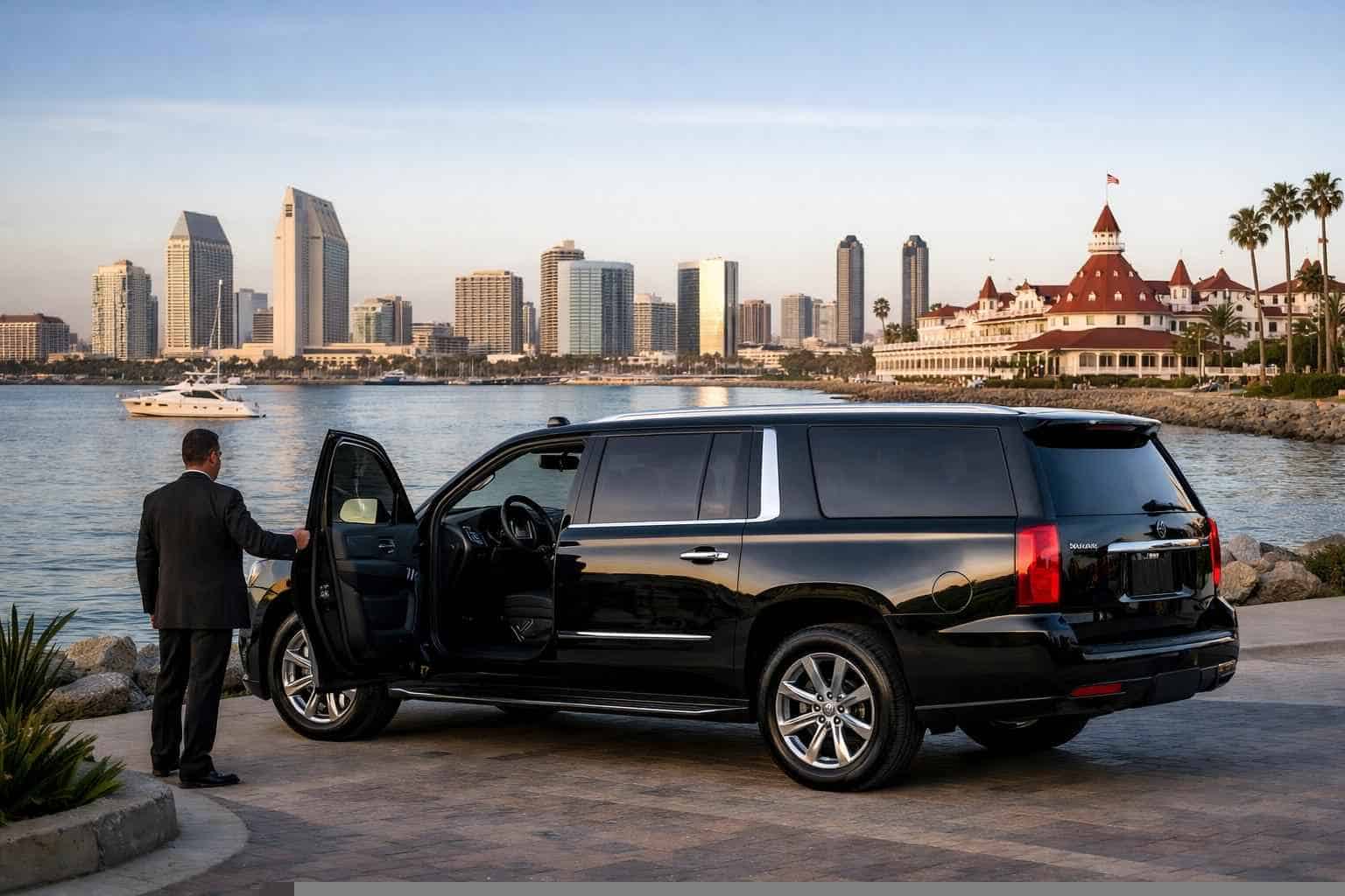 SUV Rental with Driver in Coronado CA