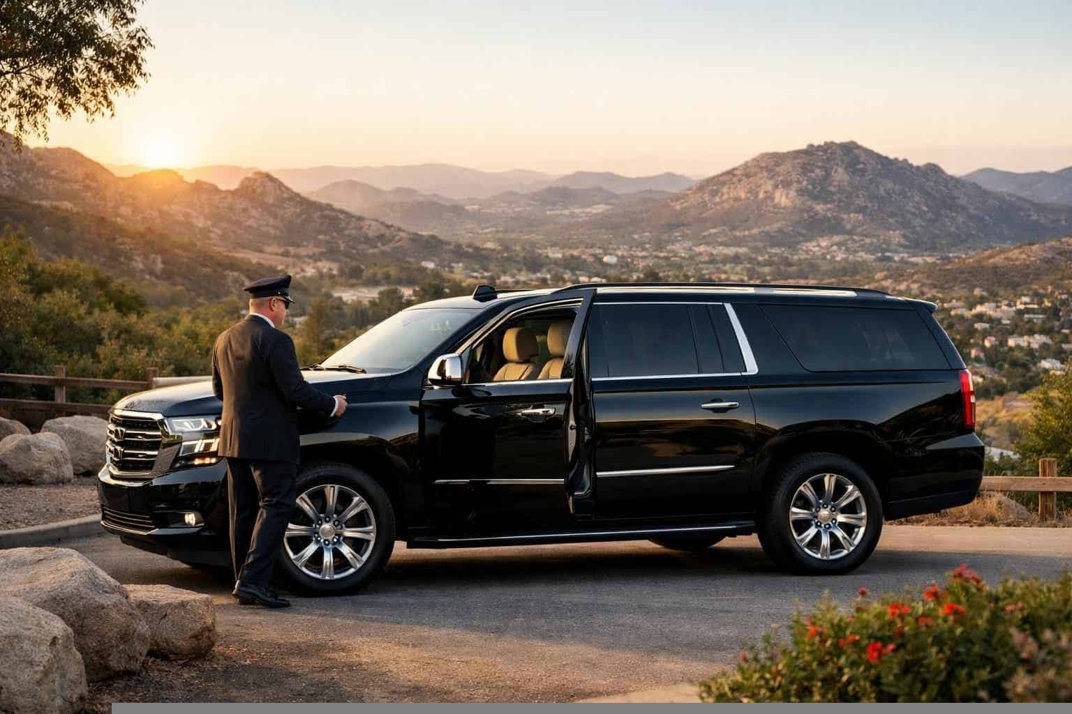 SUV Rental with Driver in Poway CA