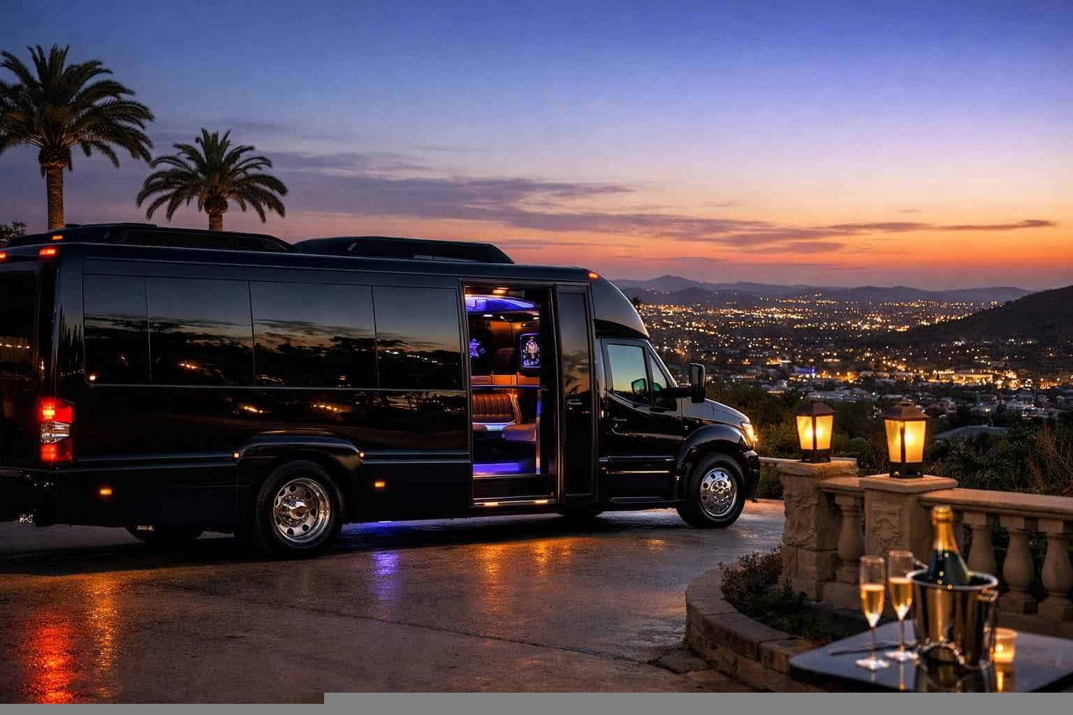 Vista CA Limo Bus Rental