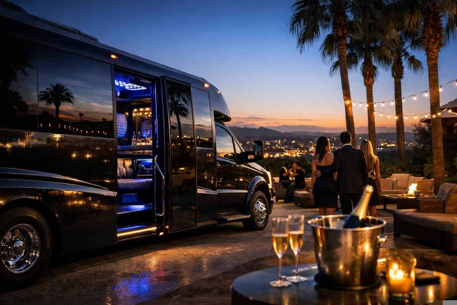 Vista CA Party Bus Rental