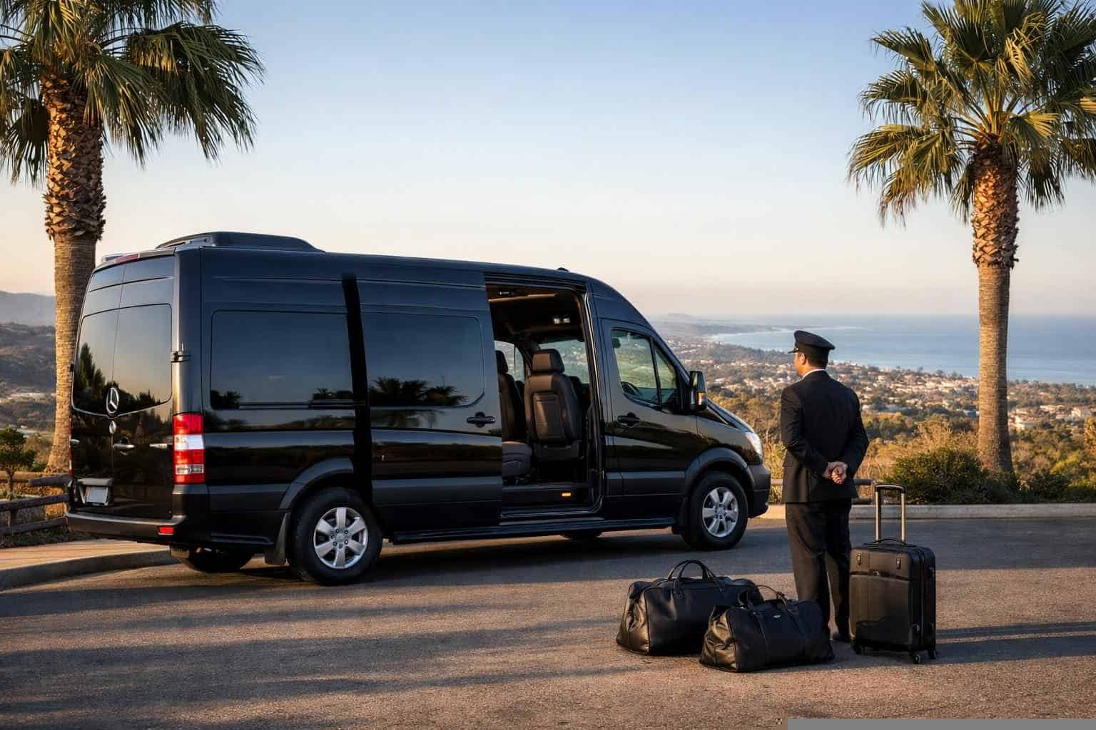 Vista CA Passenger Van with Driver