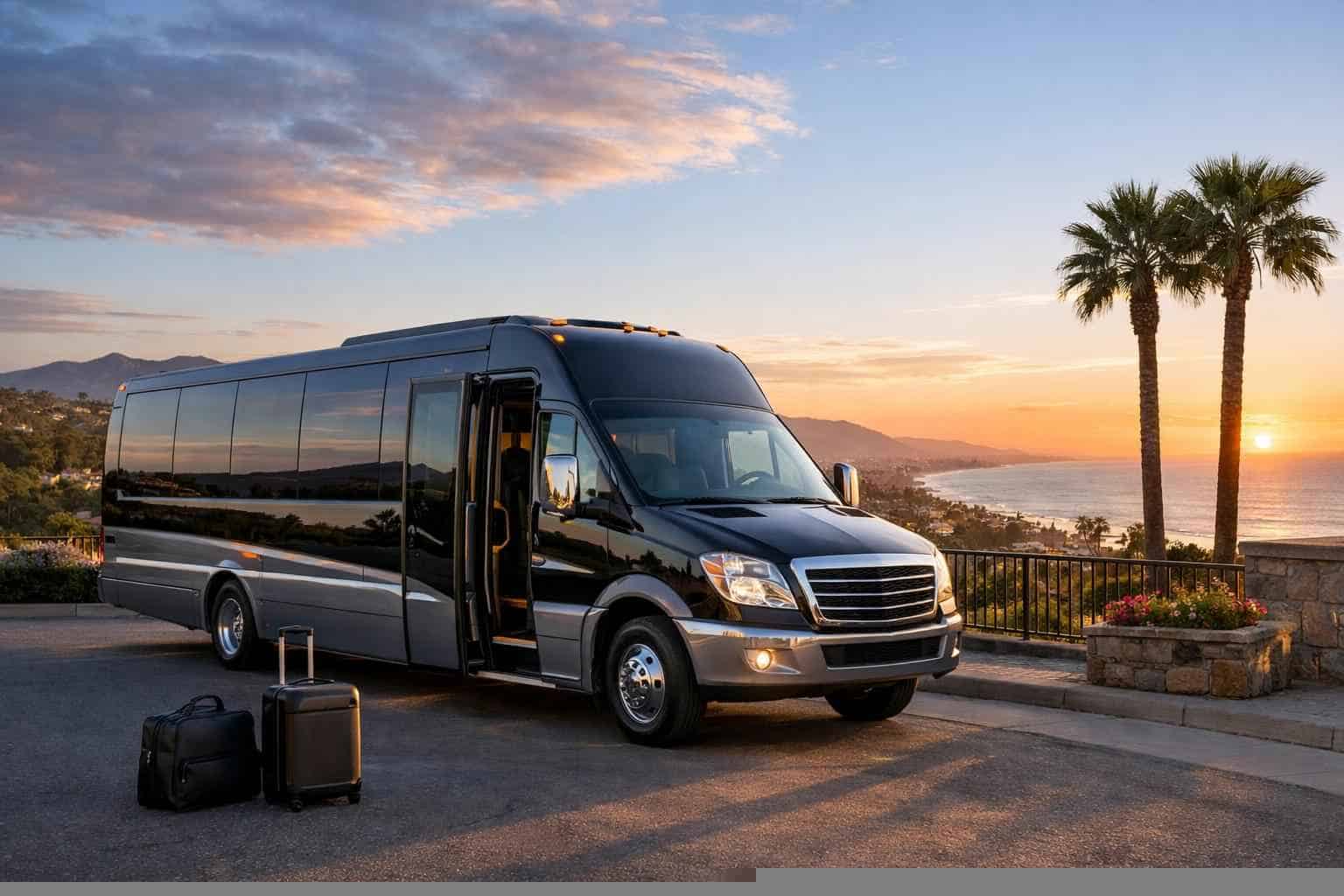 Vista CA Shuttle Bus Rental