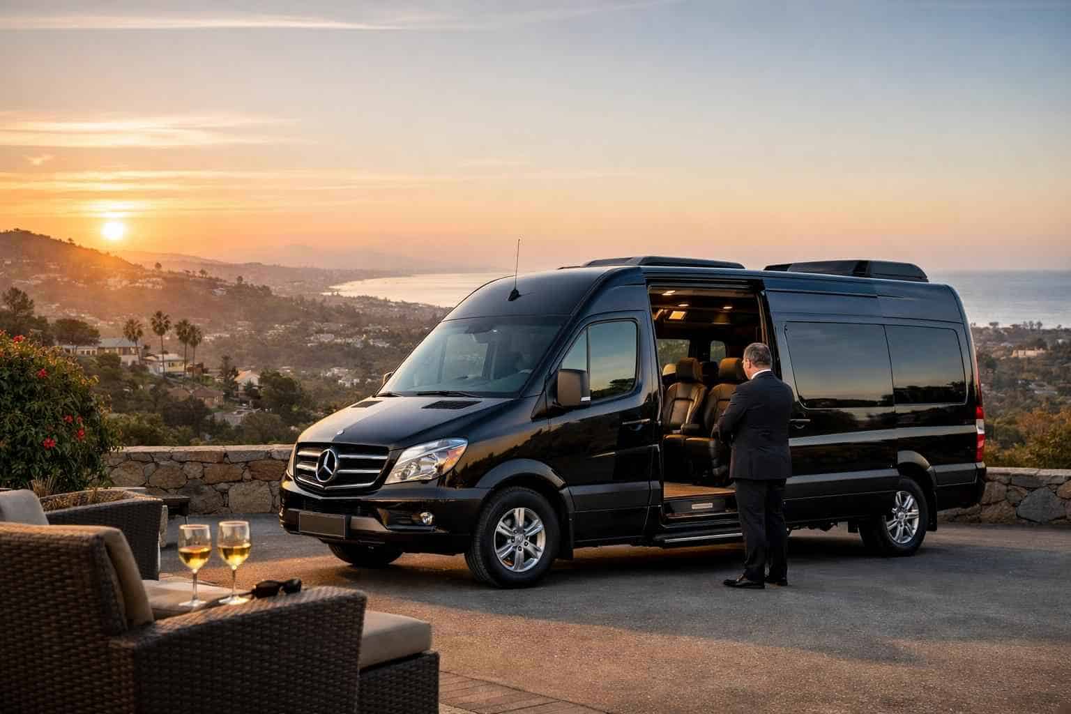Vista CA Sprinter Van Rental with Driver