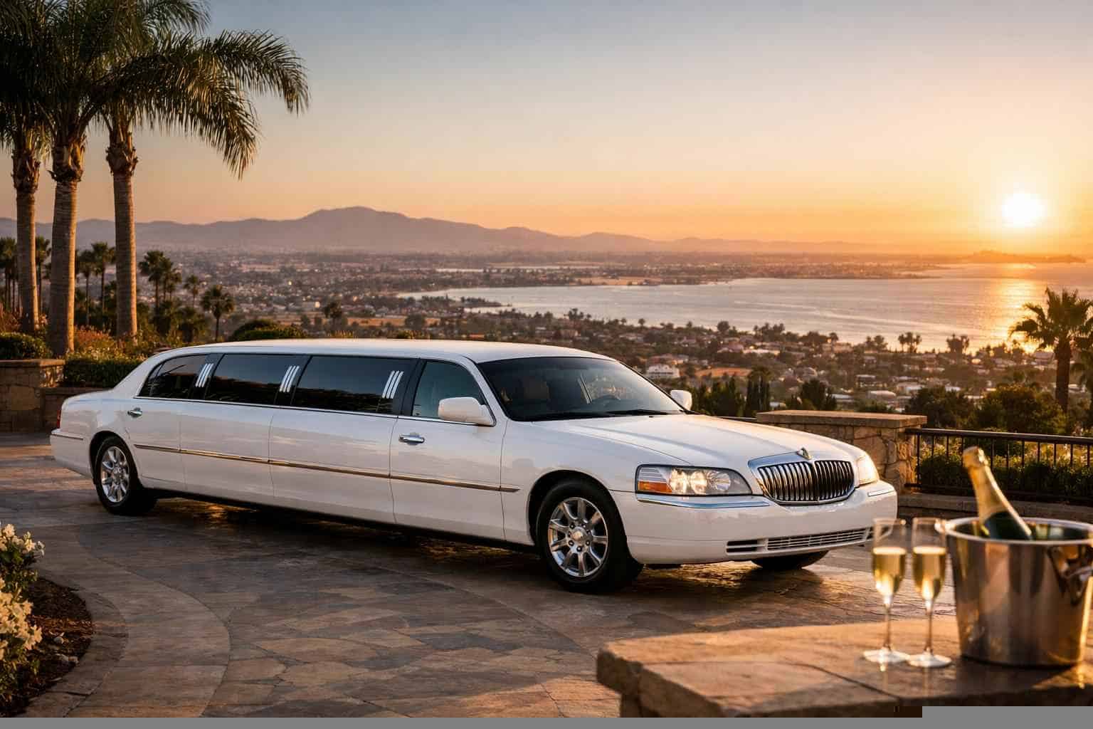 White Limo Rental Chula Vista CA