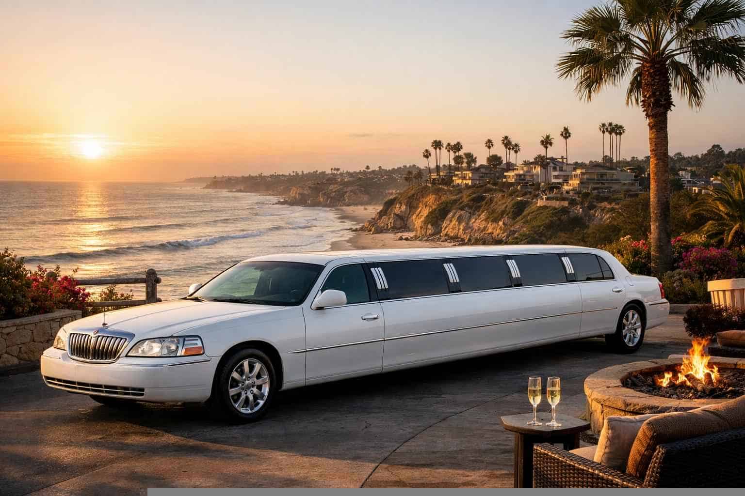 White Limo Rental Encinitas CA
