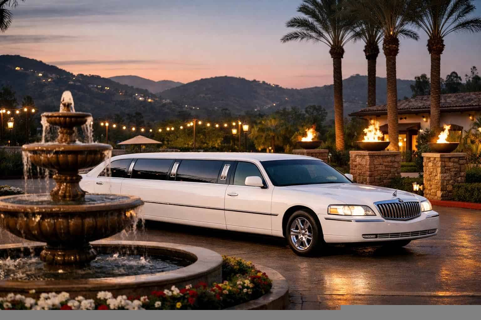 White Limo Rental Escondido CA