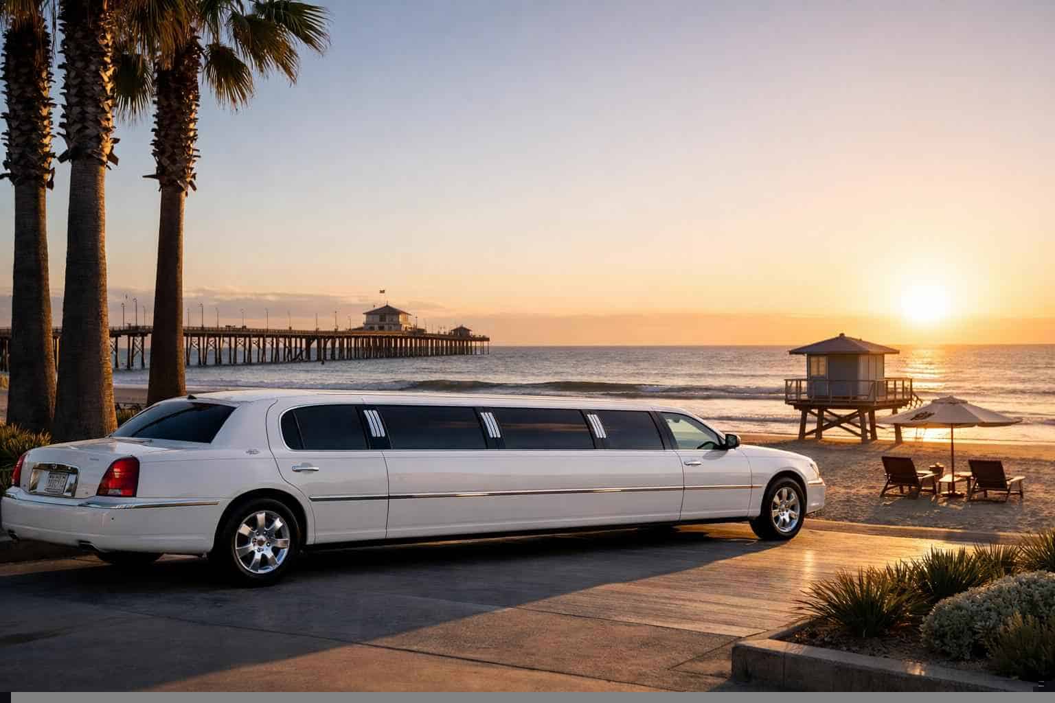 White Limo Rental Imperial Beach CA