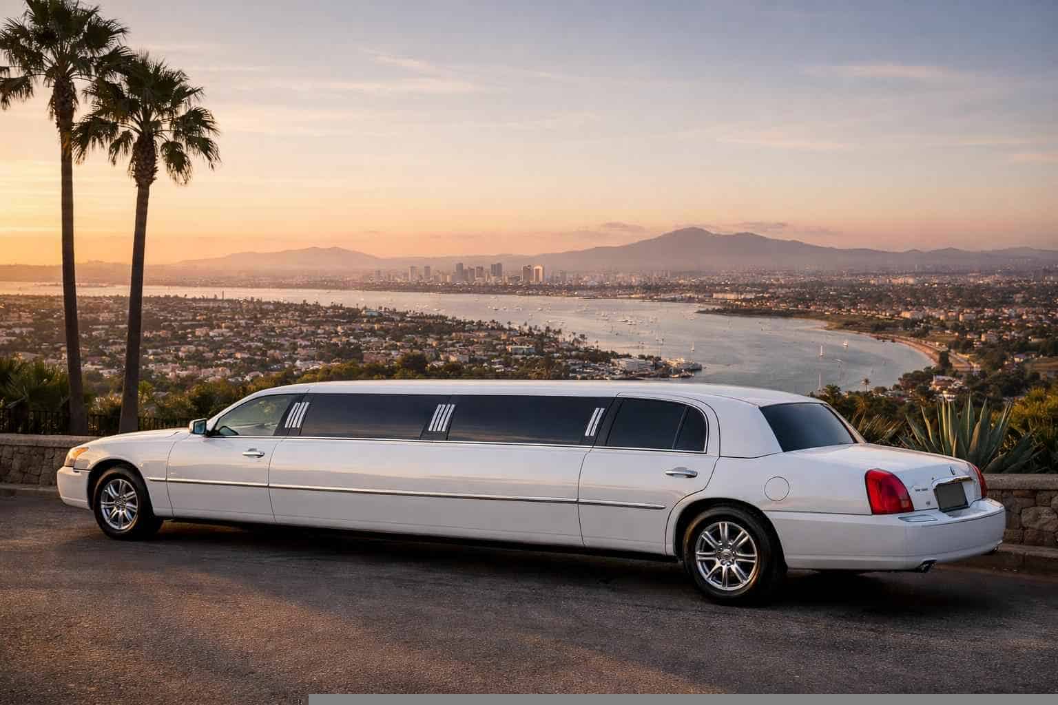 White Limo Rental Near Me Chula Vista CA