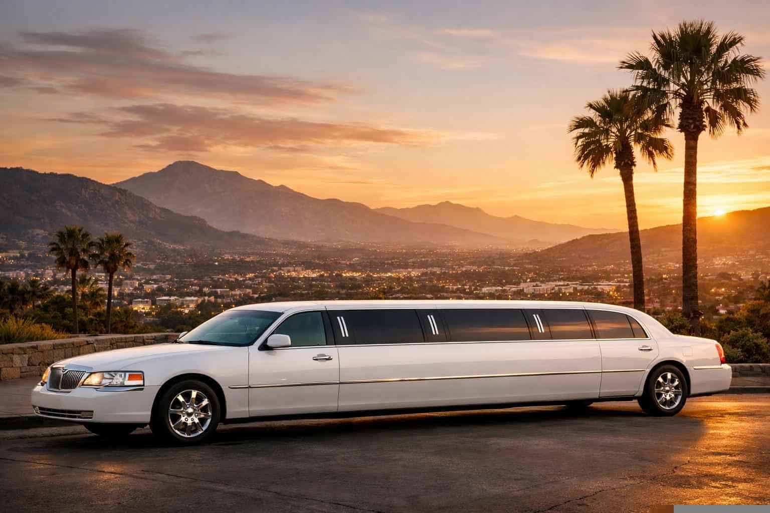 White Limo Rental Near Me El Cajon CA