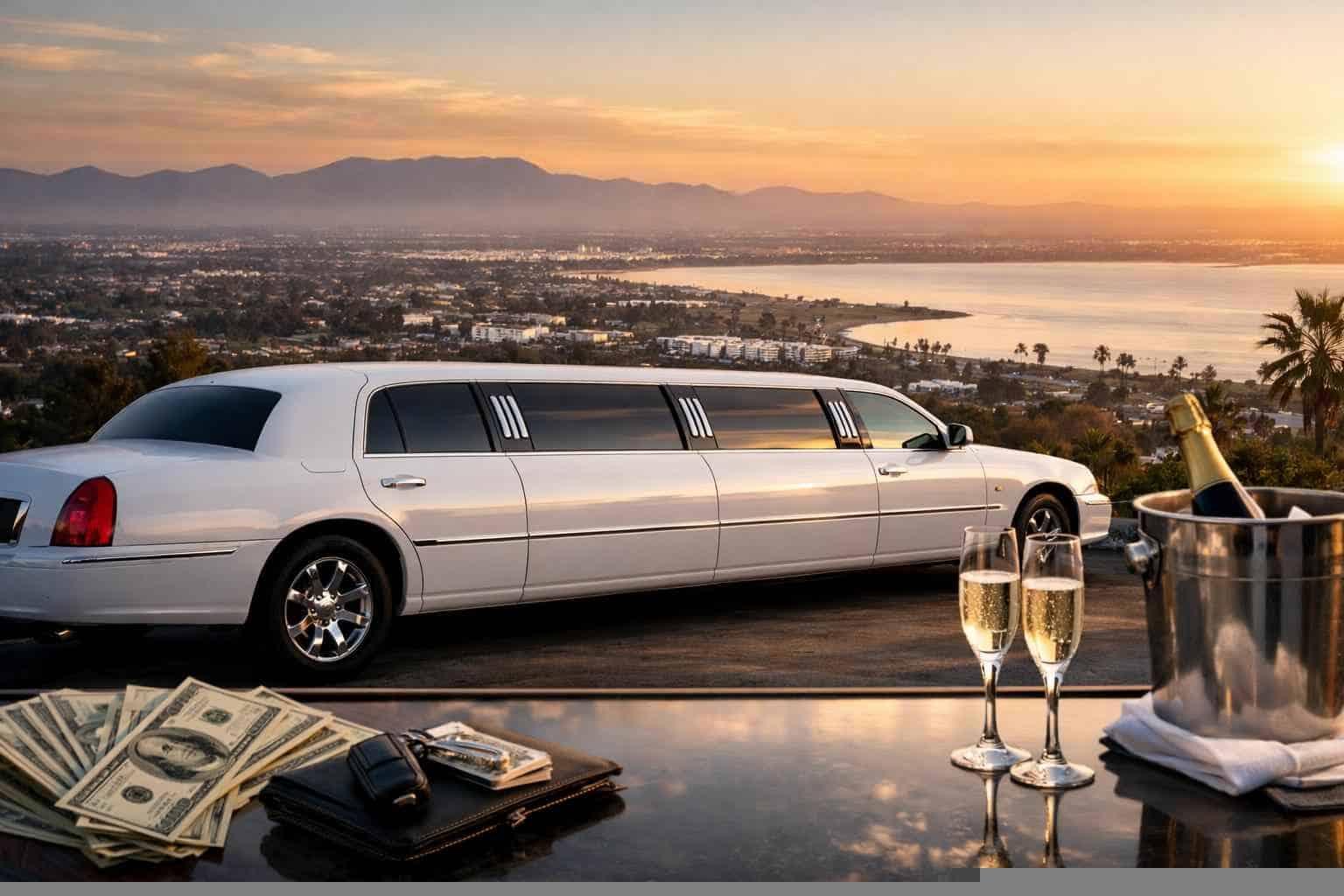 White Limo Rental Prices in Chula Vista CA