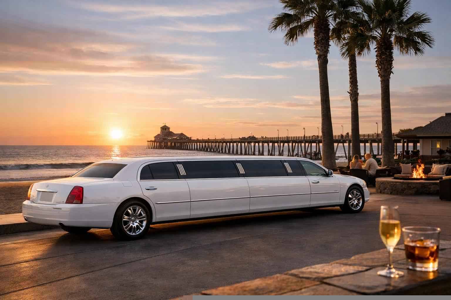 White Limo Rental Prices in Imperial Beach CA