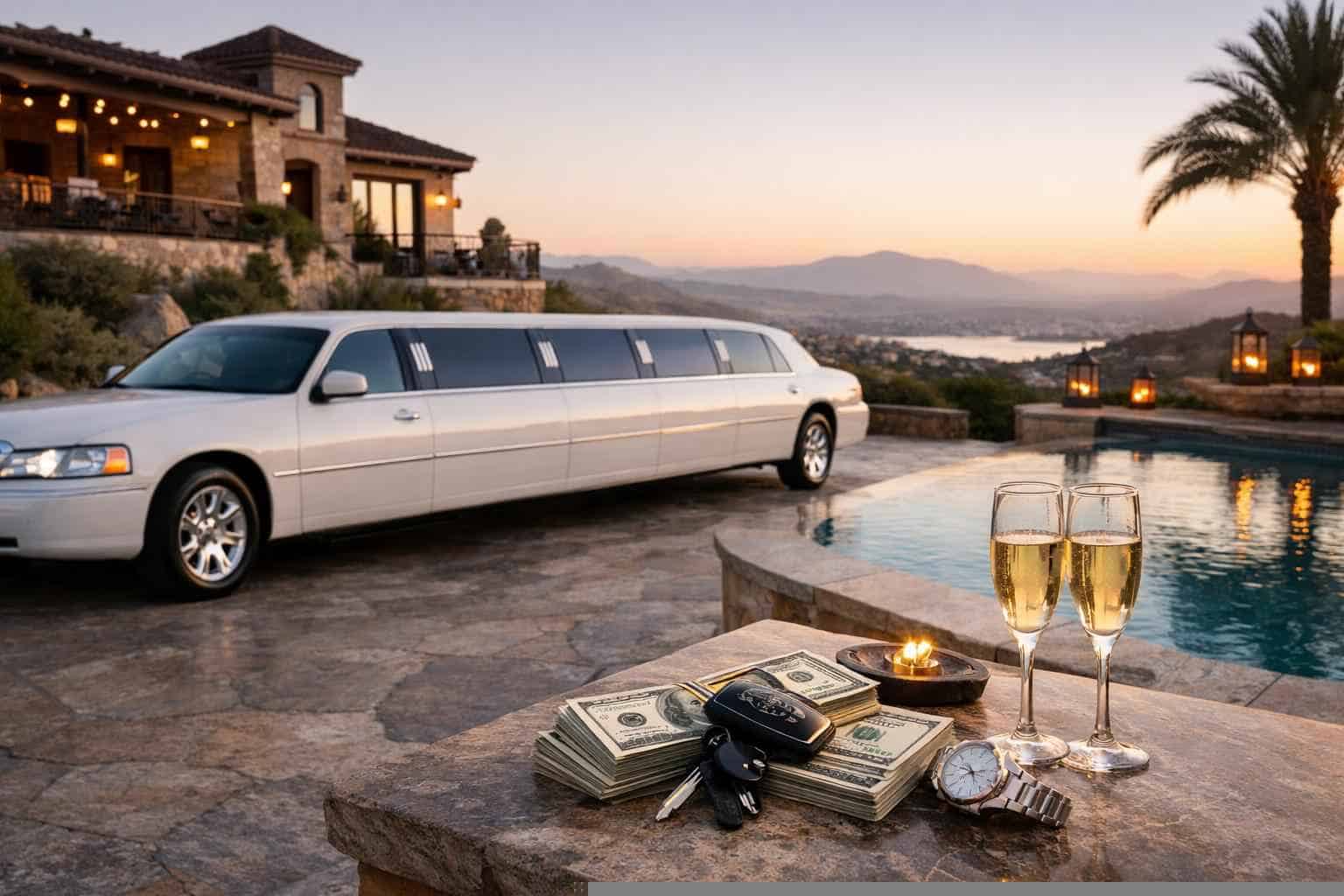 White Limo Rental Prices in San Marcos CA