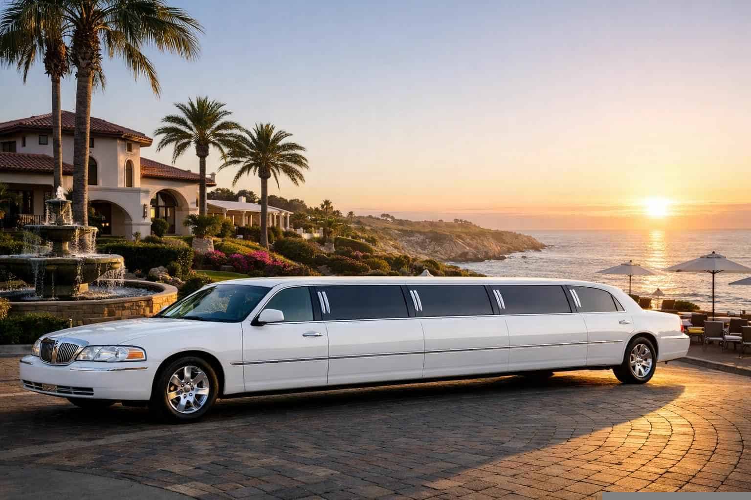 White Limo Rental Services in Carlsbad