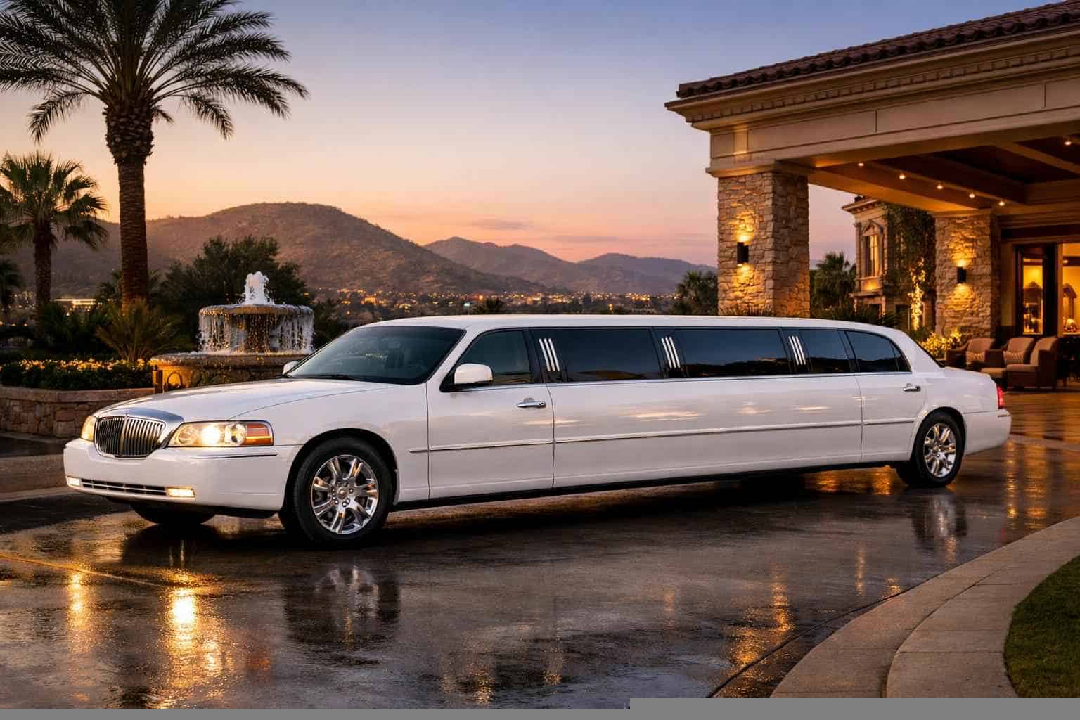 White Limo Rental Services in El Cajon