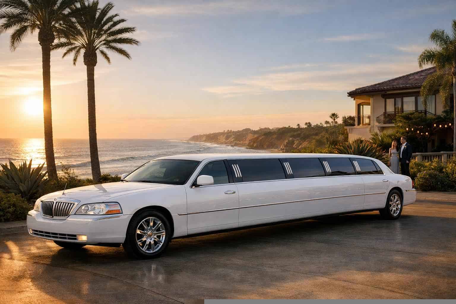 White Limo Rental Services in Encinitas