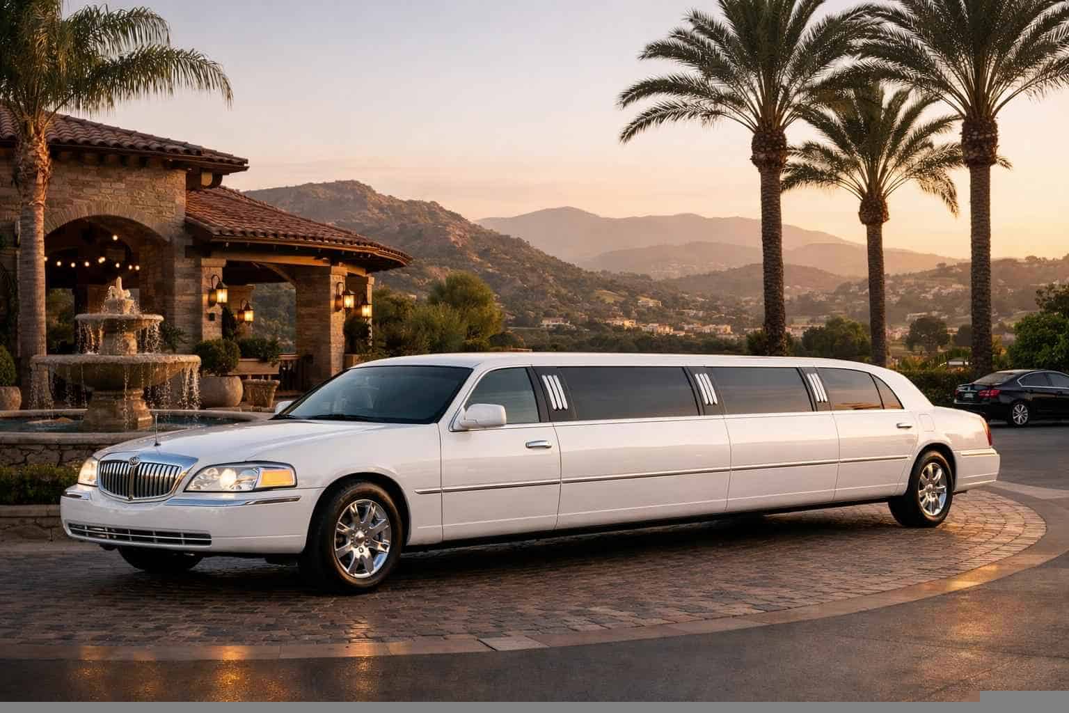 White Limo Rental Services in Escondido
