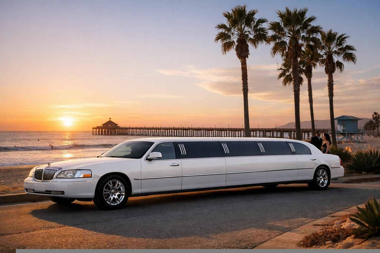 White Limo Rental Services In Imperial Beach