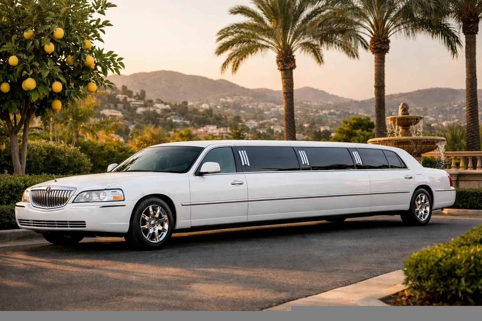 White Limo Rental Services in Lemon Grove