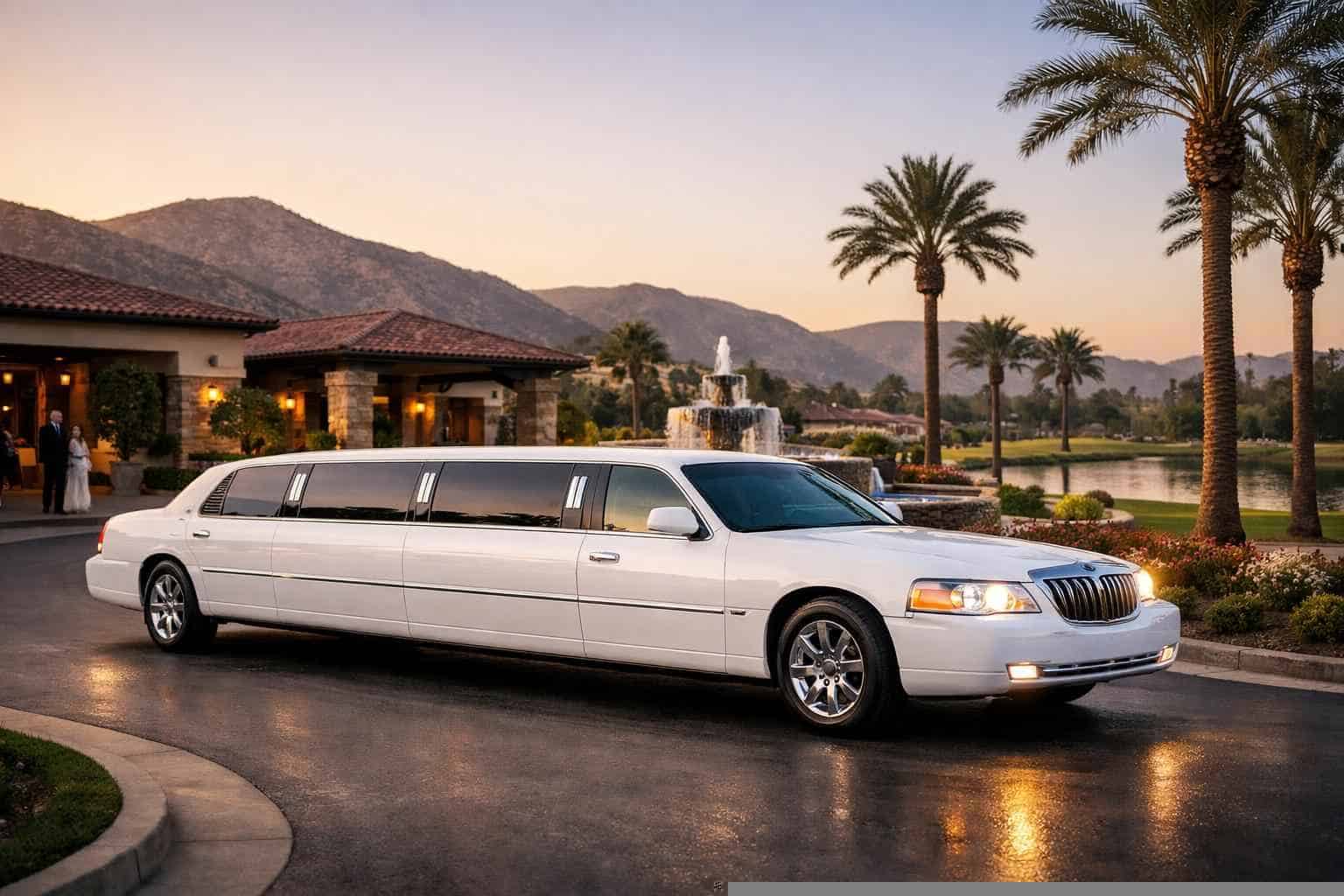 White Limo Rental Services in Santee